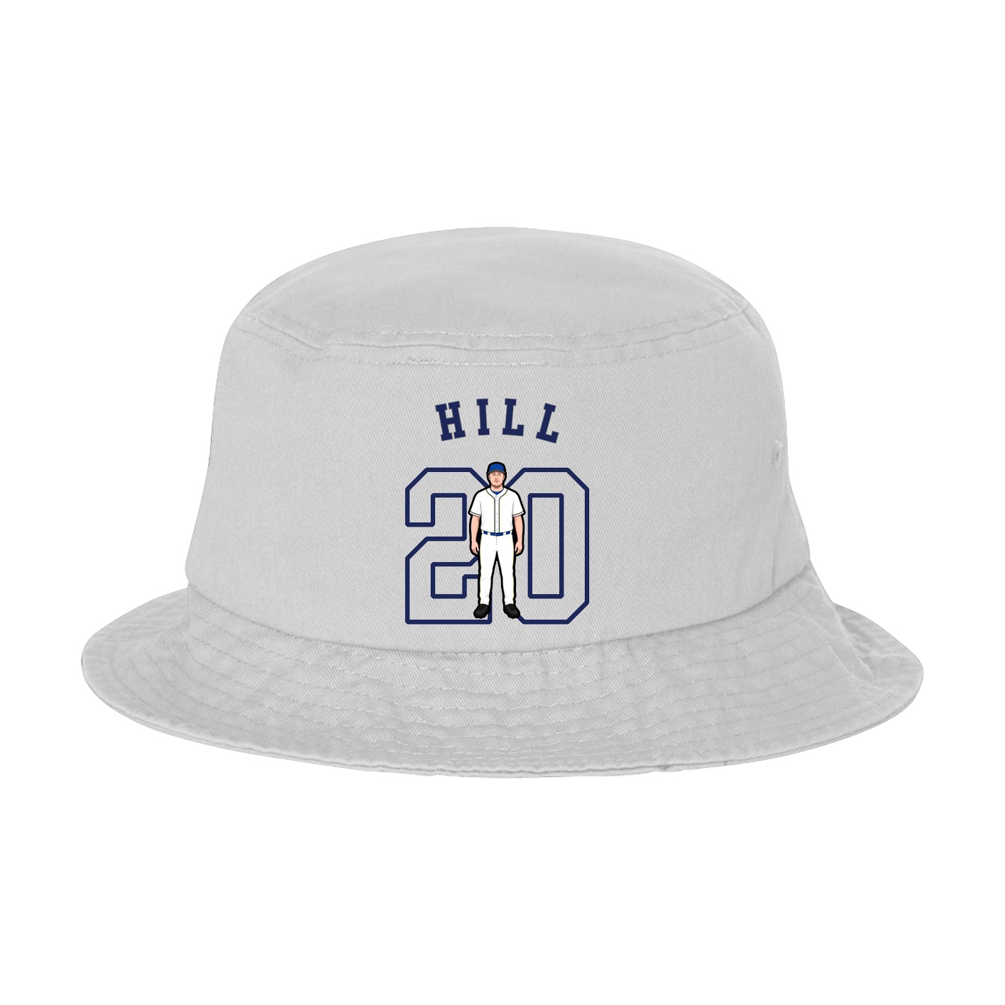 Bucket Cap — Shirsey Arch in White
