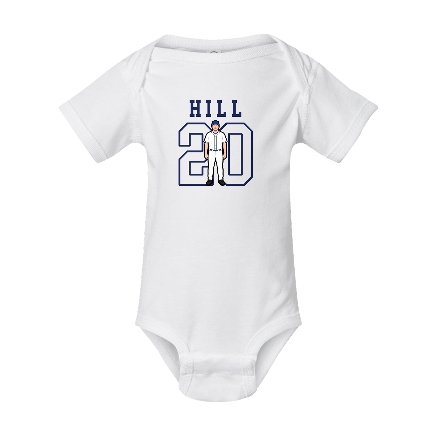 Baby Onesie — Shirsey in White