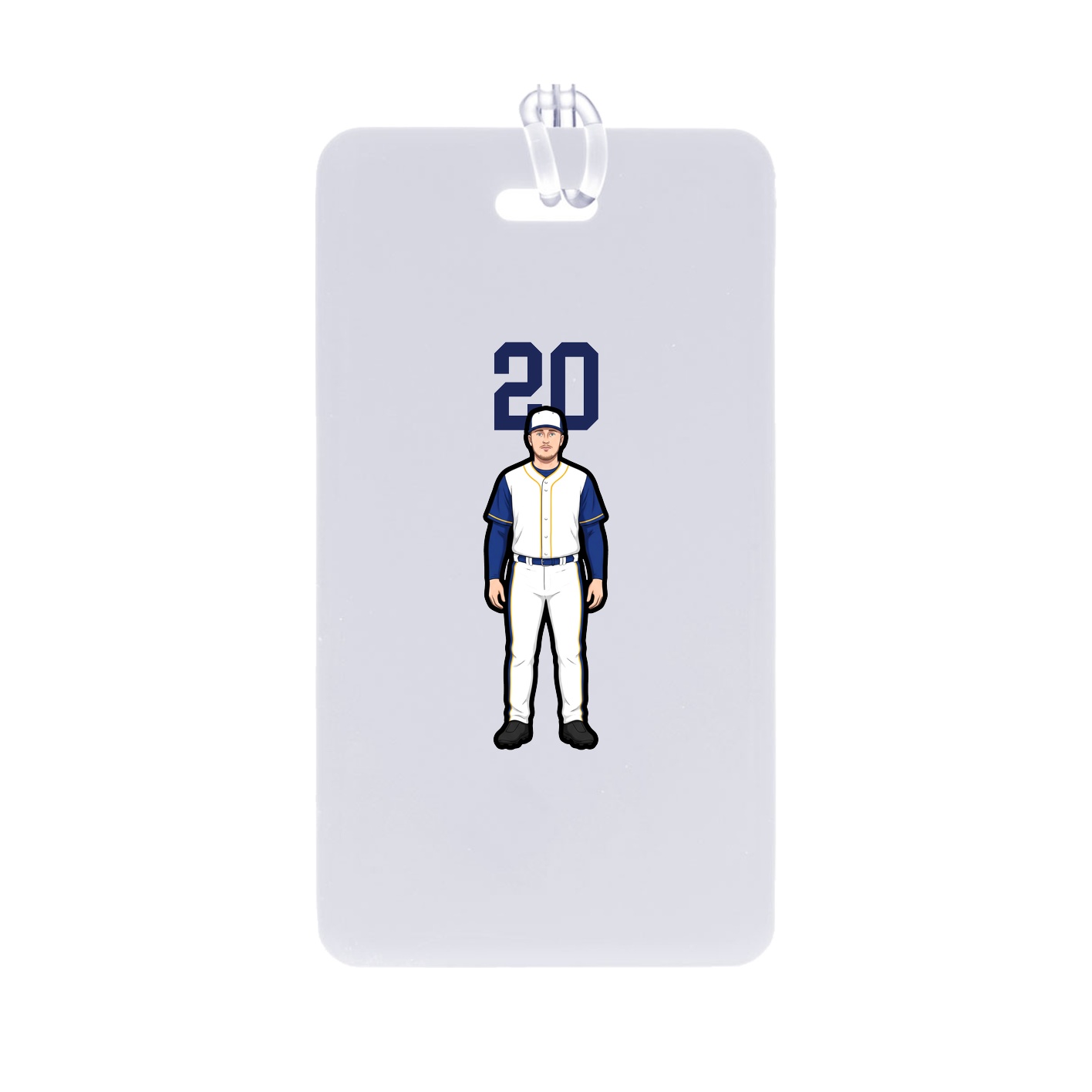 Bag Tag — Number Top in Classic