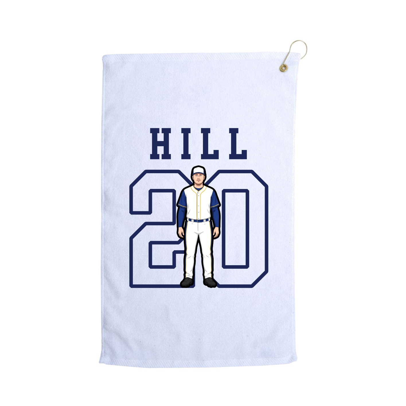 Golf Towel — Shirsey in White