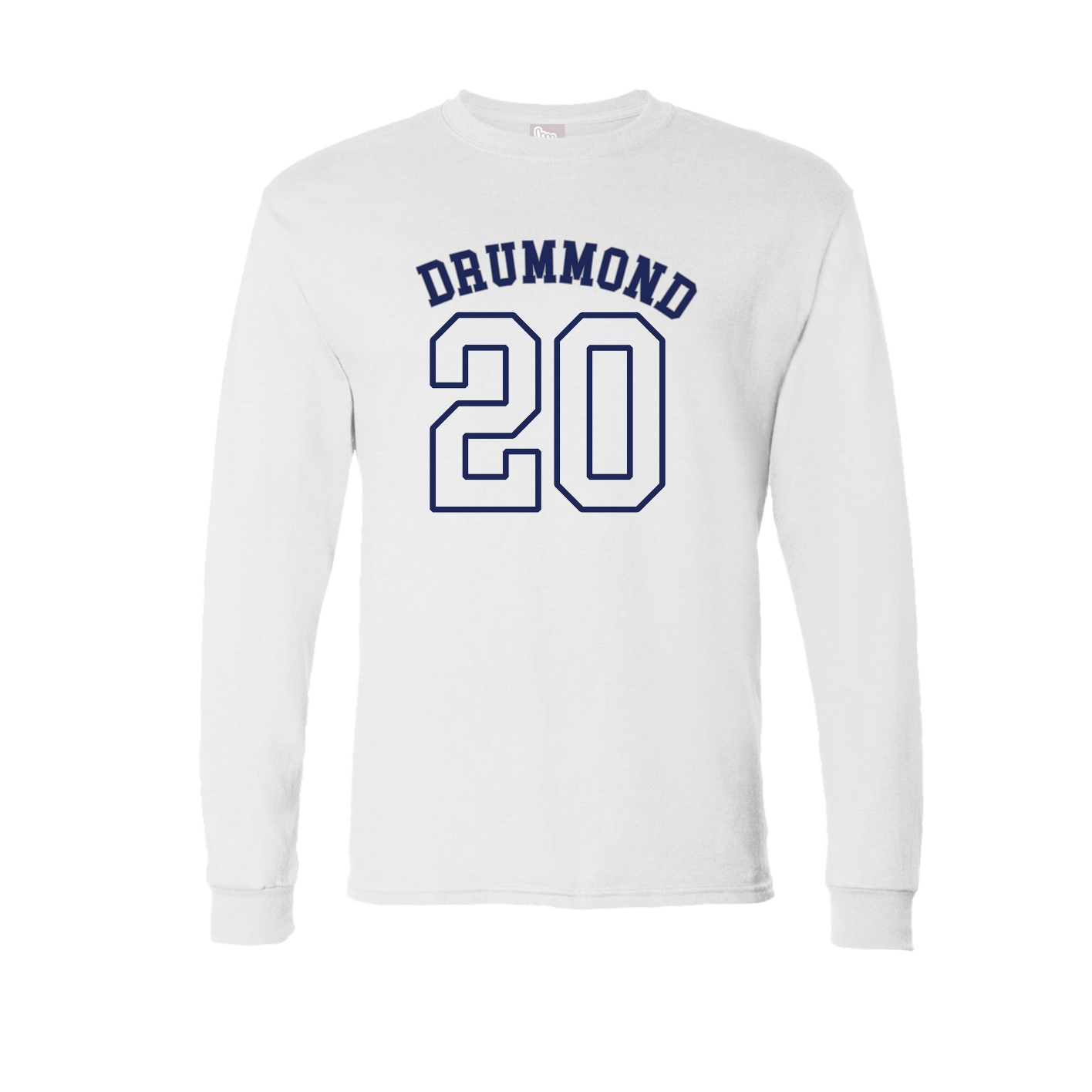 Long Sleeve Tee — Shirsey Arch in White