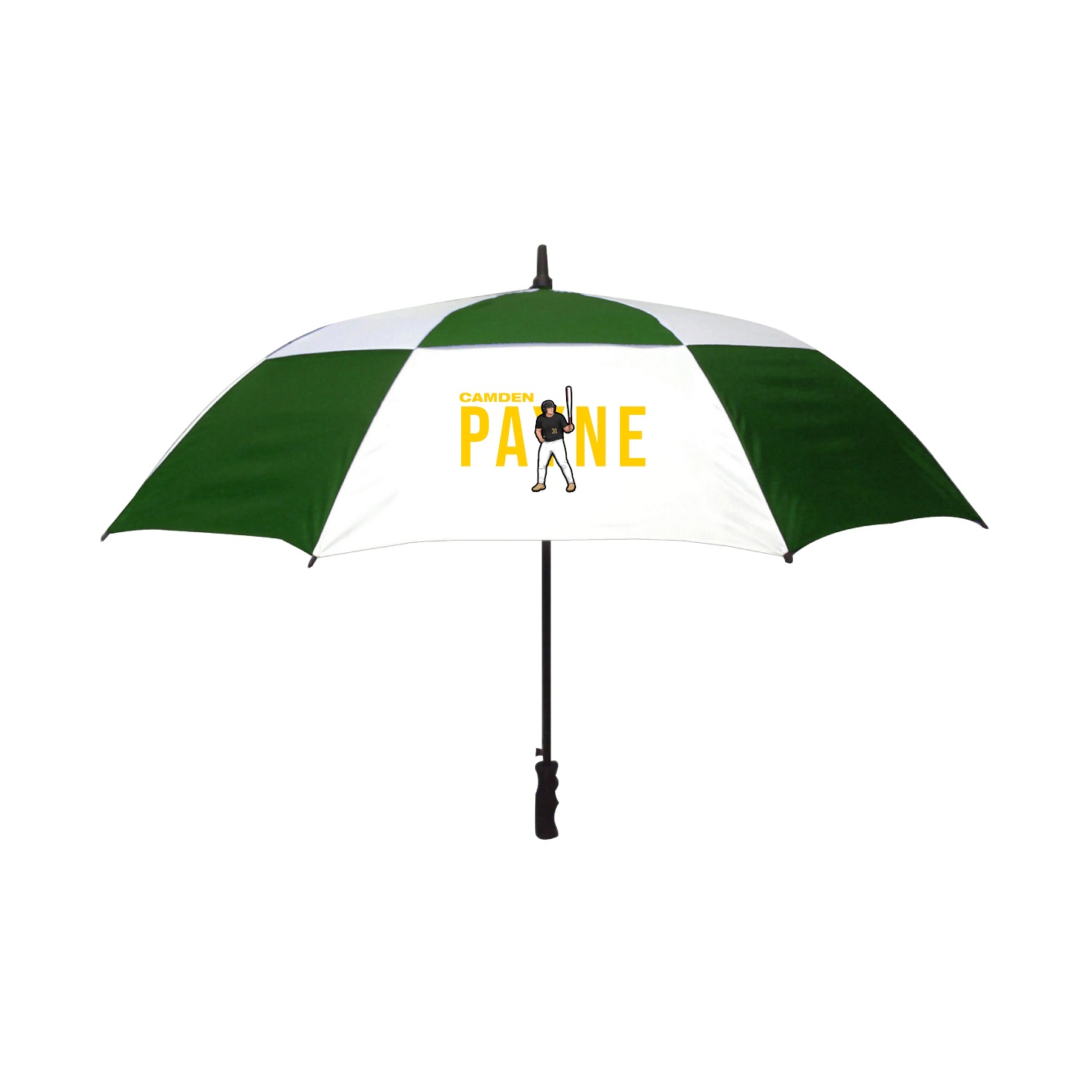 Golf Umbrella — Player Name in White