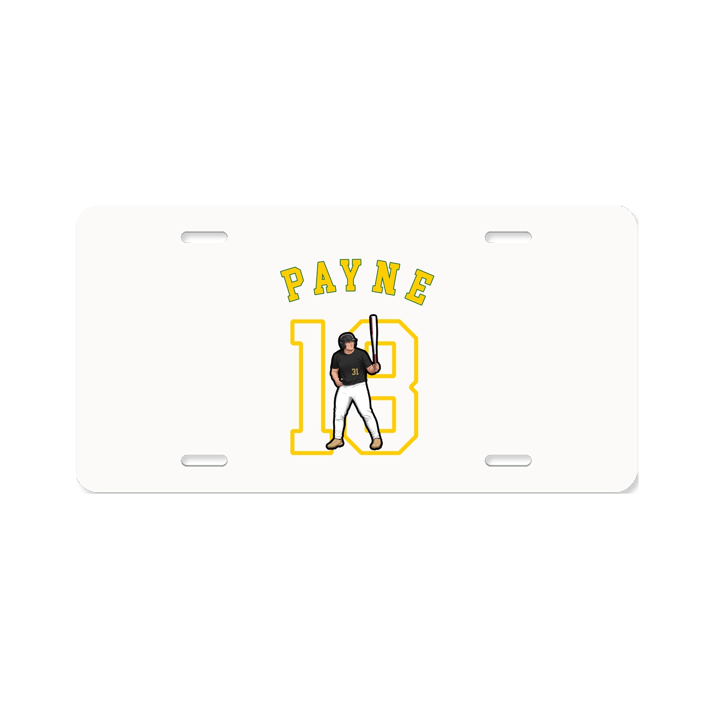 License Plate — Shirsey Arch in Classic