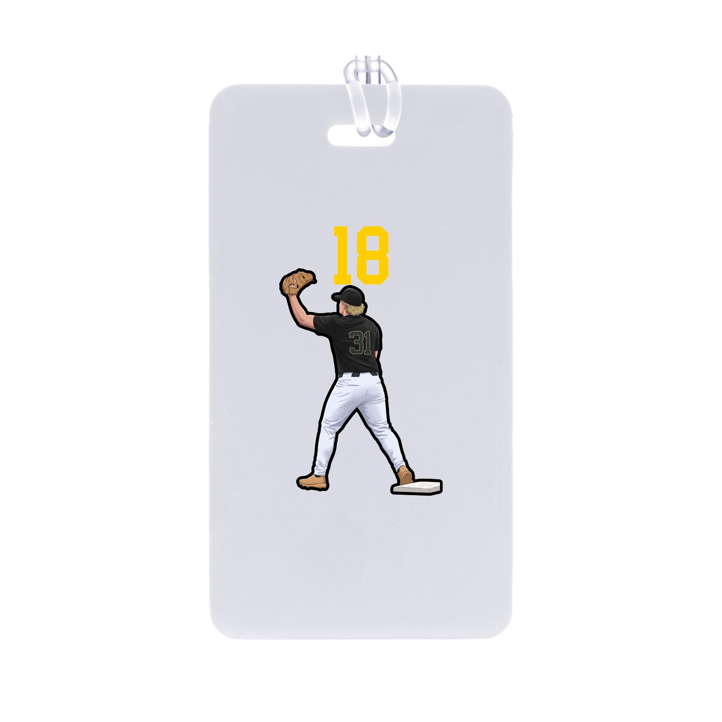 Bag Tag — Number Top in Classic