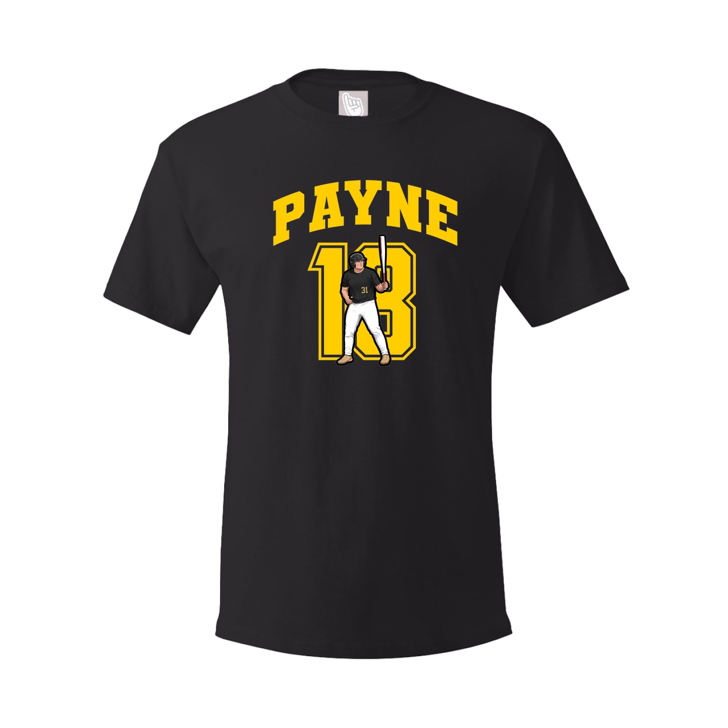 Tee — Number in Black