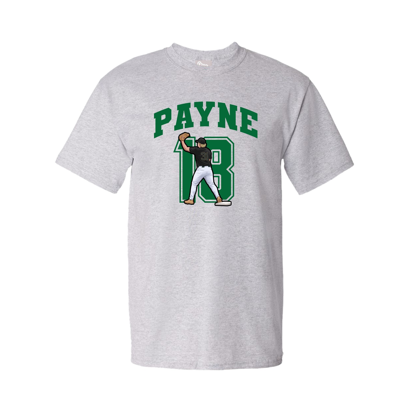 Tee — Number in Grey