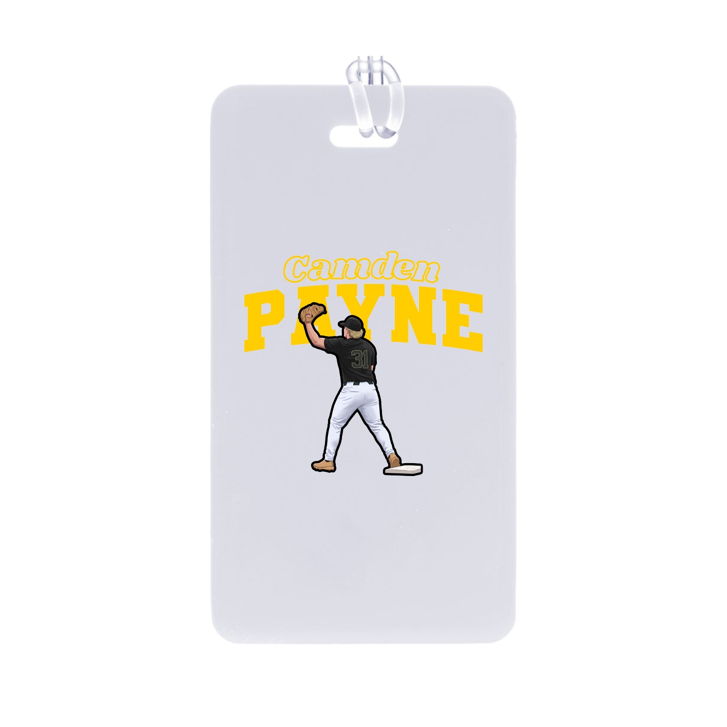 Bag Tag — Name Arch in Classic