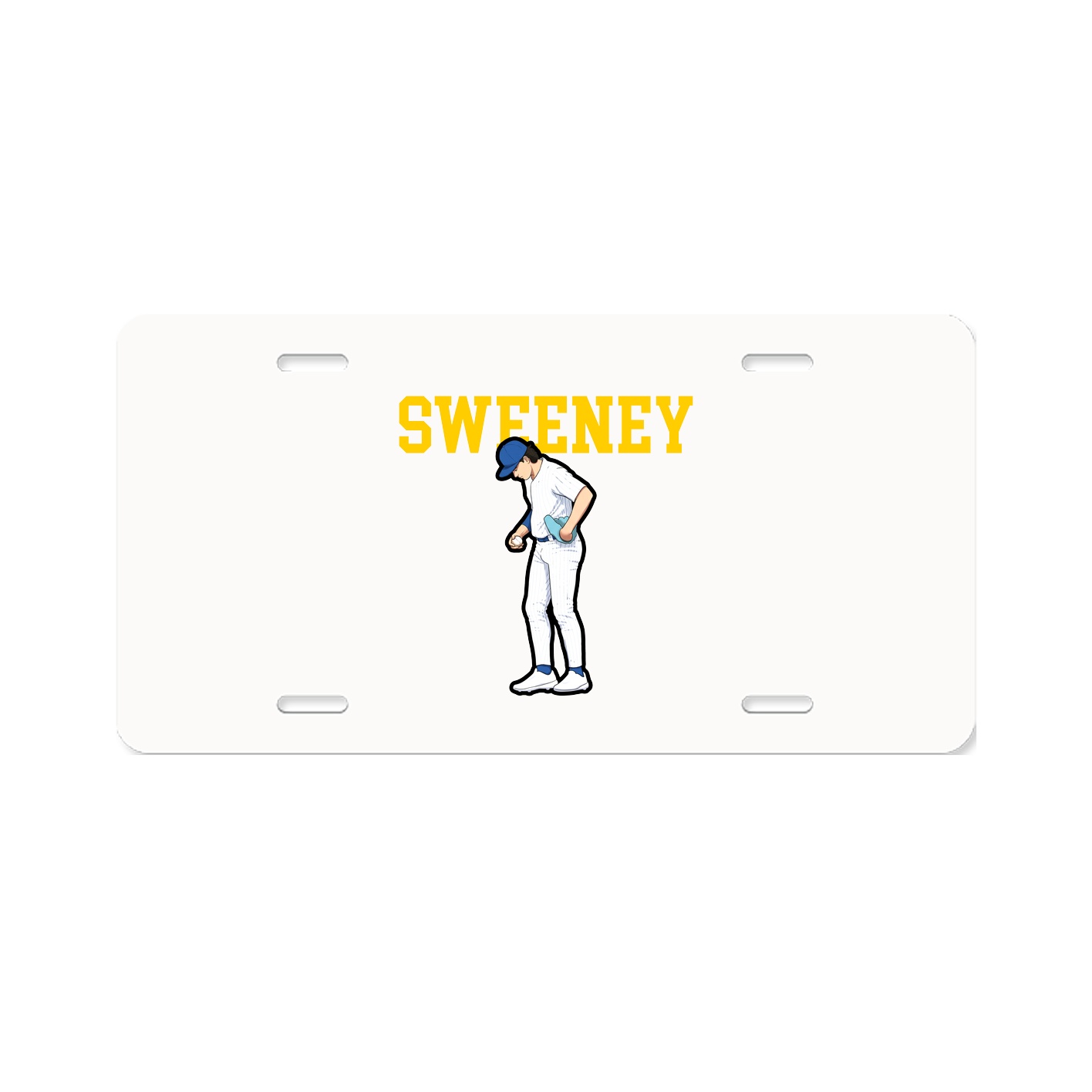 Aluminum License Plate