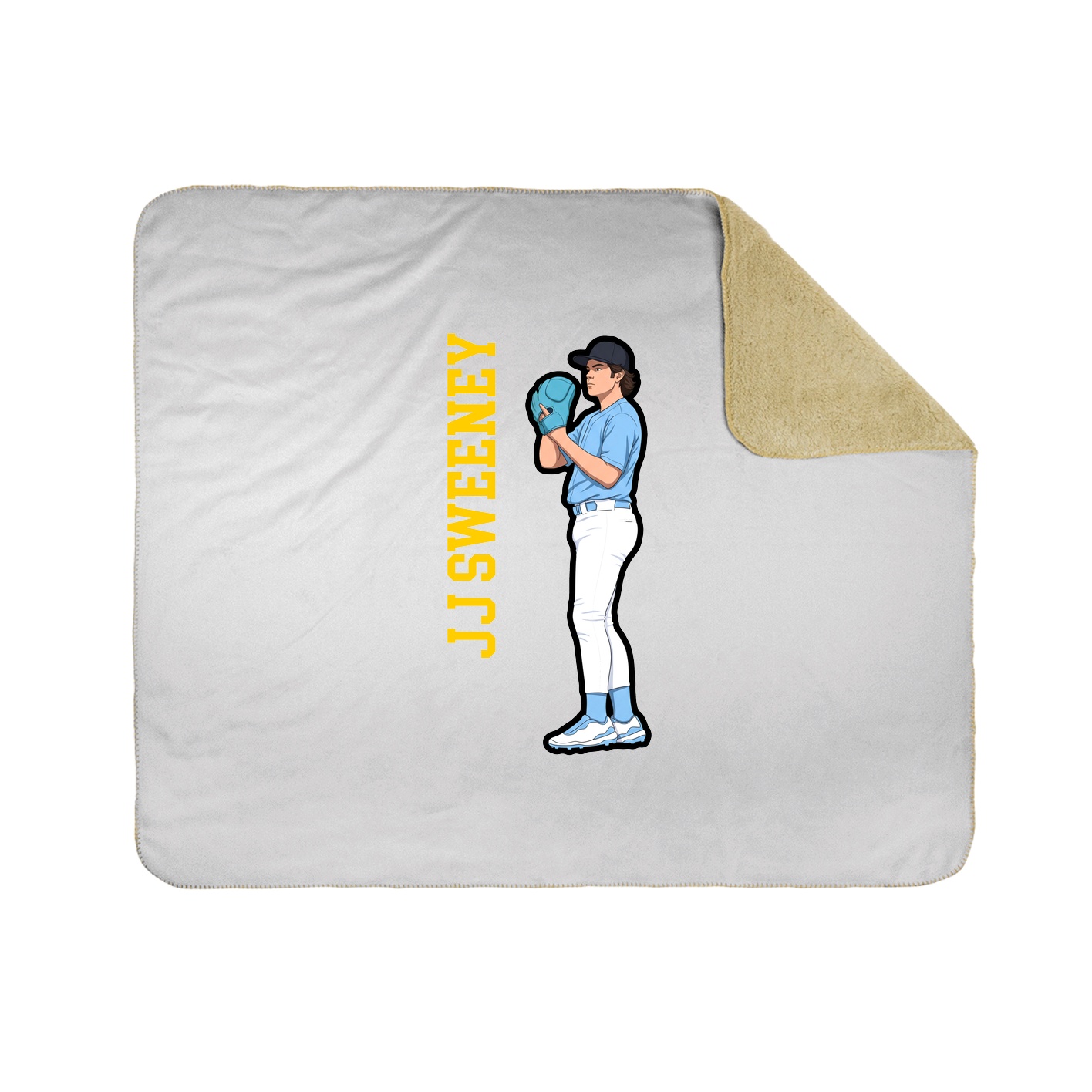 50x60 Sherpa Lined Throw Blanket