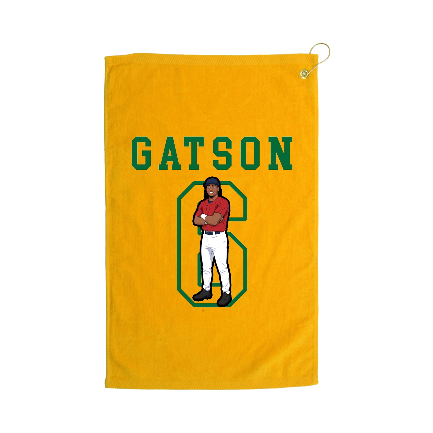 Golf Towel — Shirsey in Gold