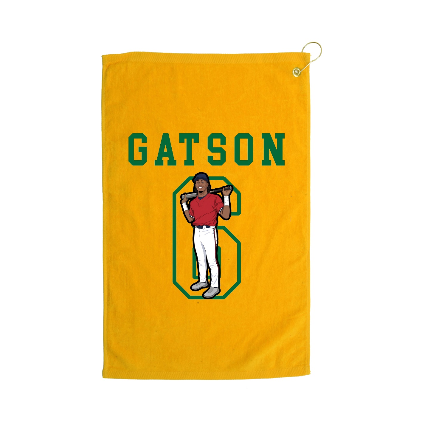 Golf Towel — Shirsey in Gold