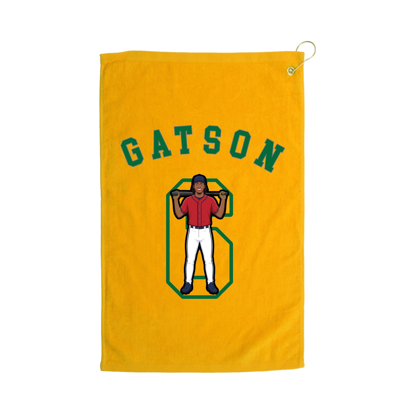Golf Towel — Shirsey Arch in Gold
