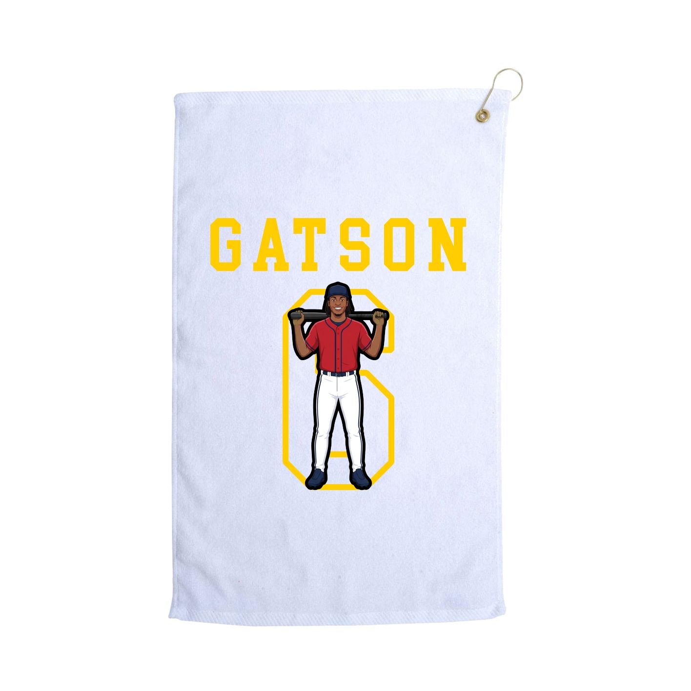 Golf Towel — Shirsey in White
