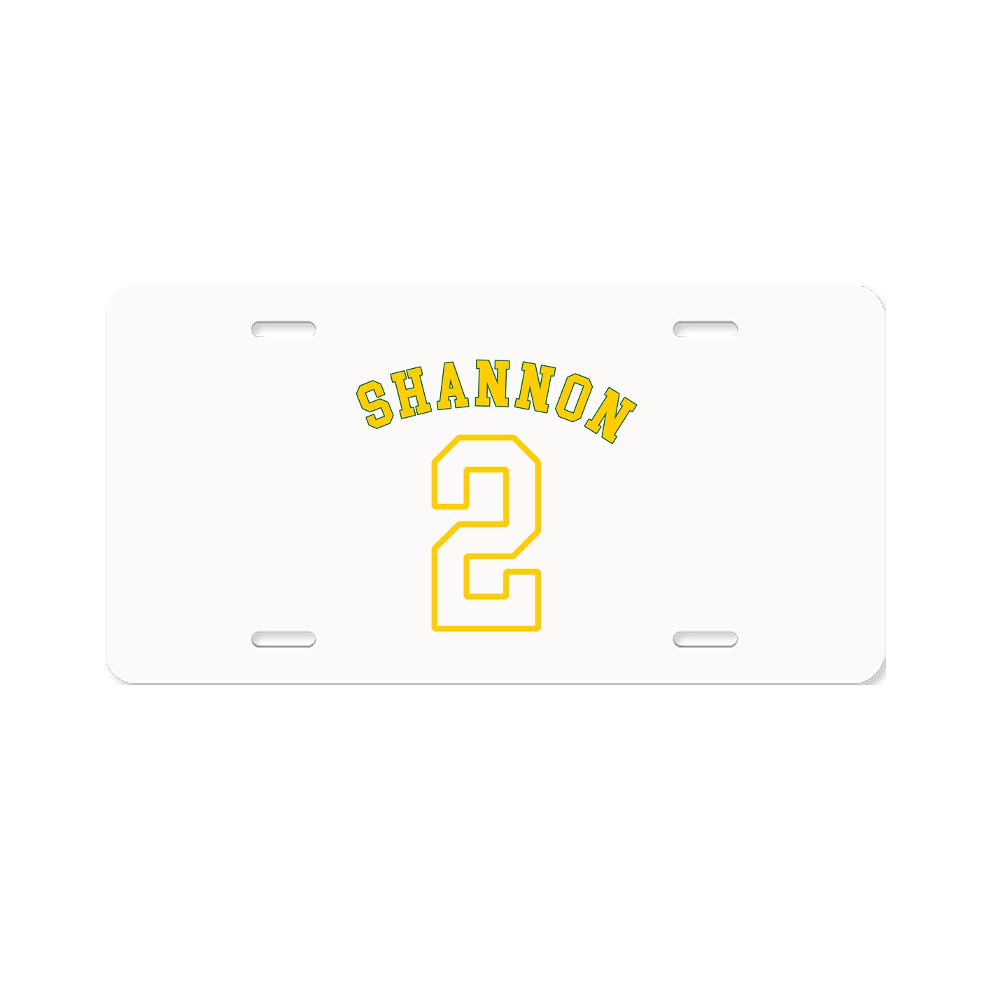 License Plate — Shirsey Arch in Classic