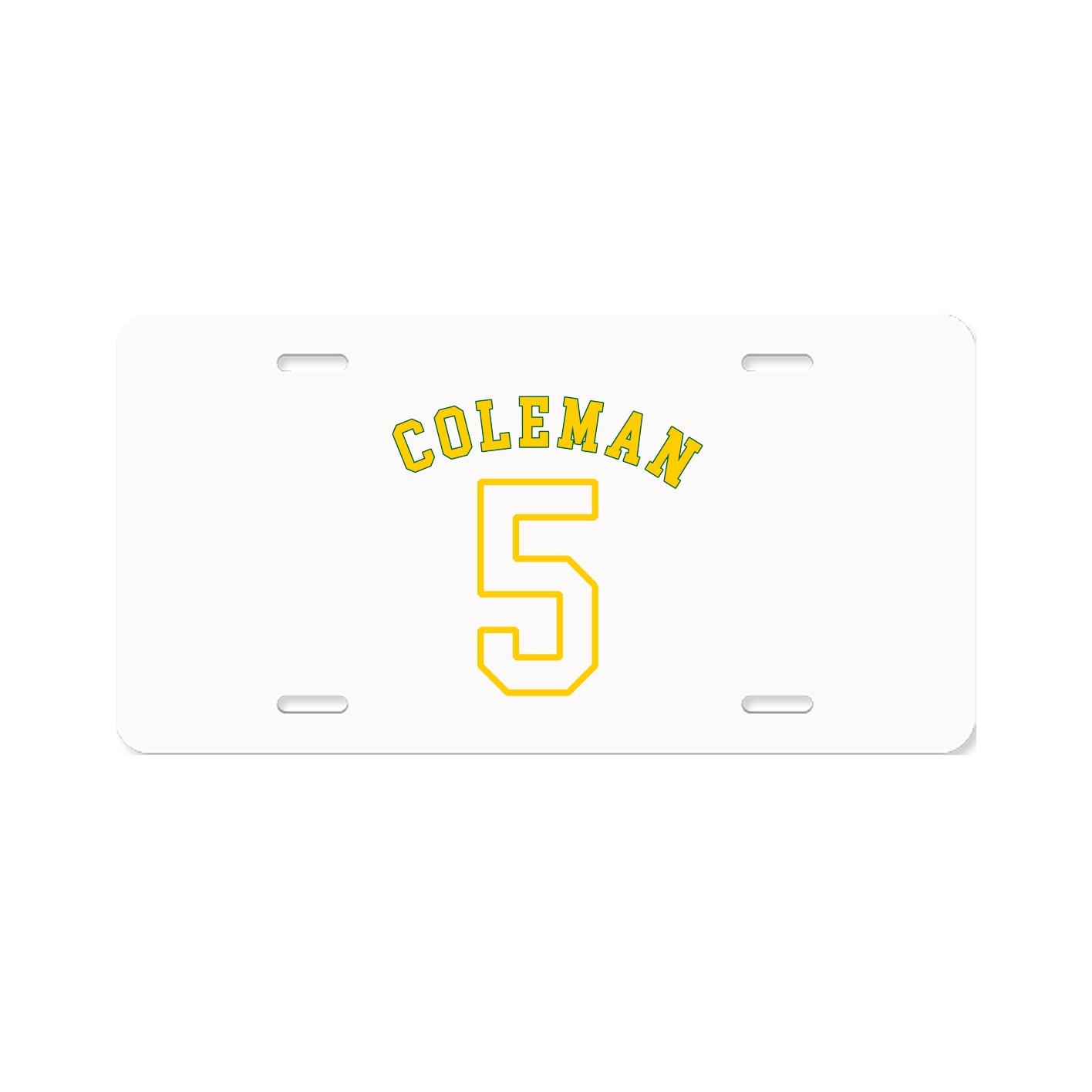 License Plate — Shirsey Arch in Classic