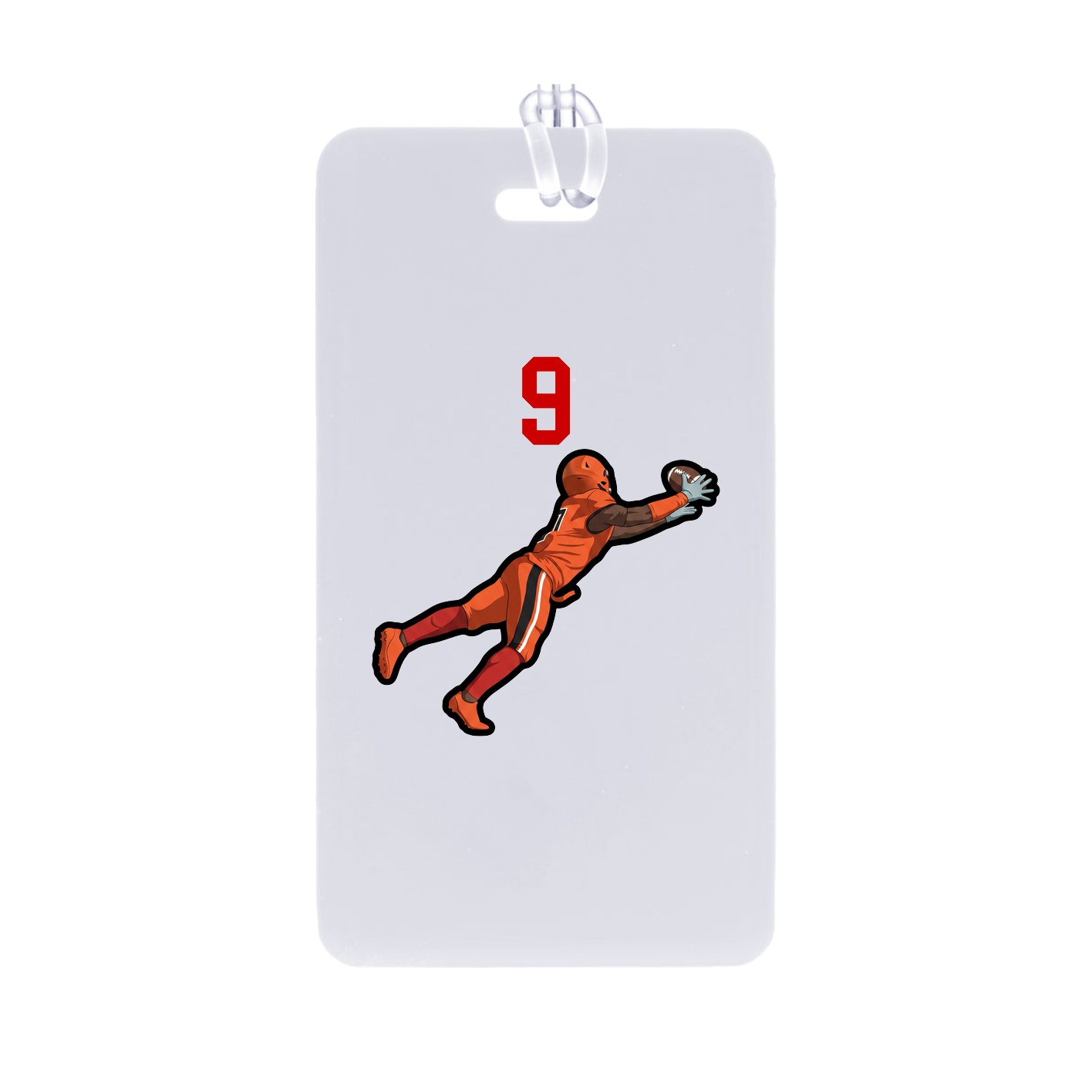Bag Tag — Number Top in Classic