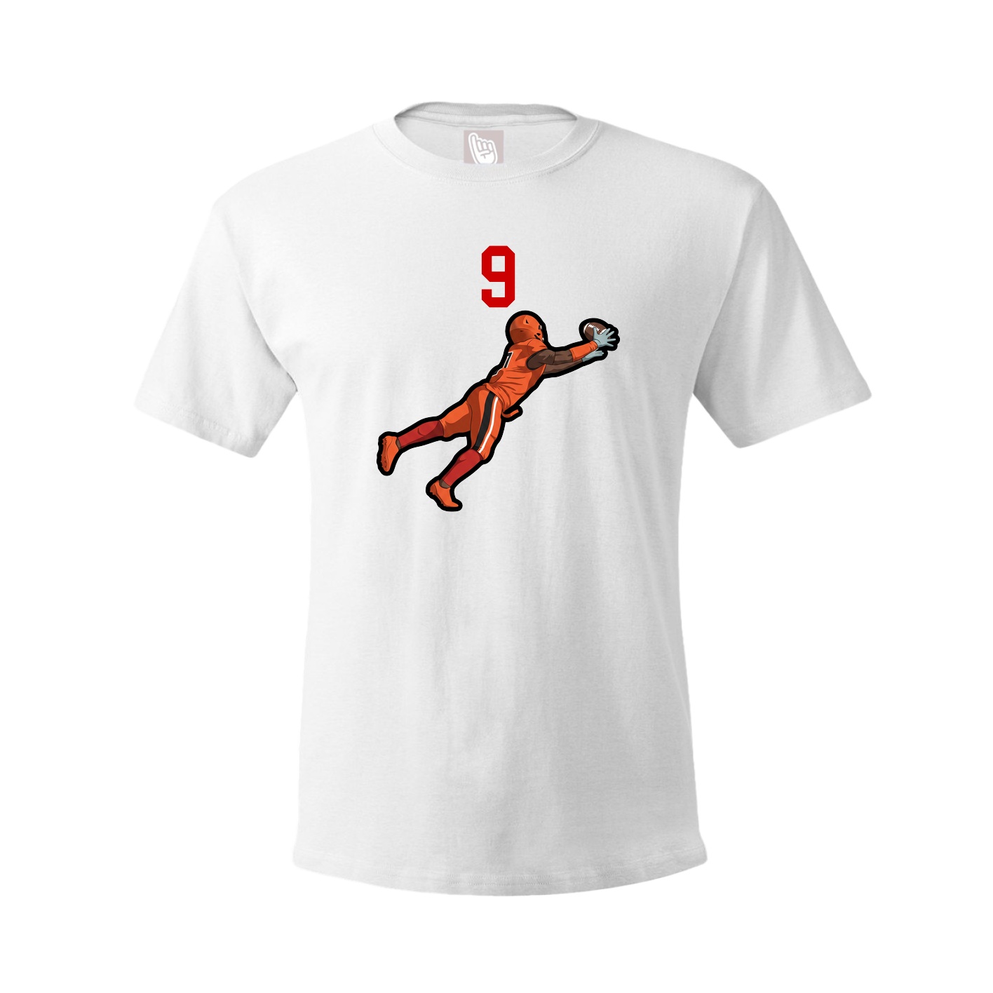 Tee — Number Top in White