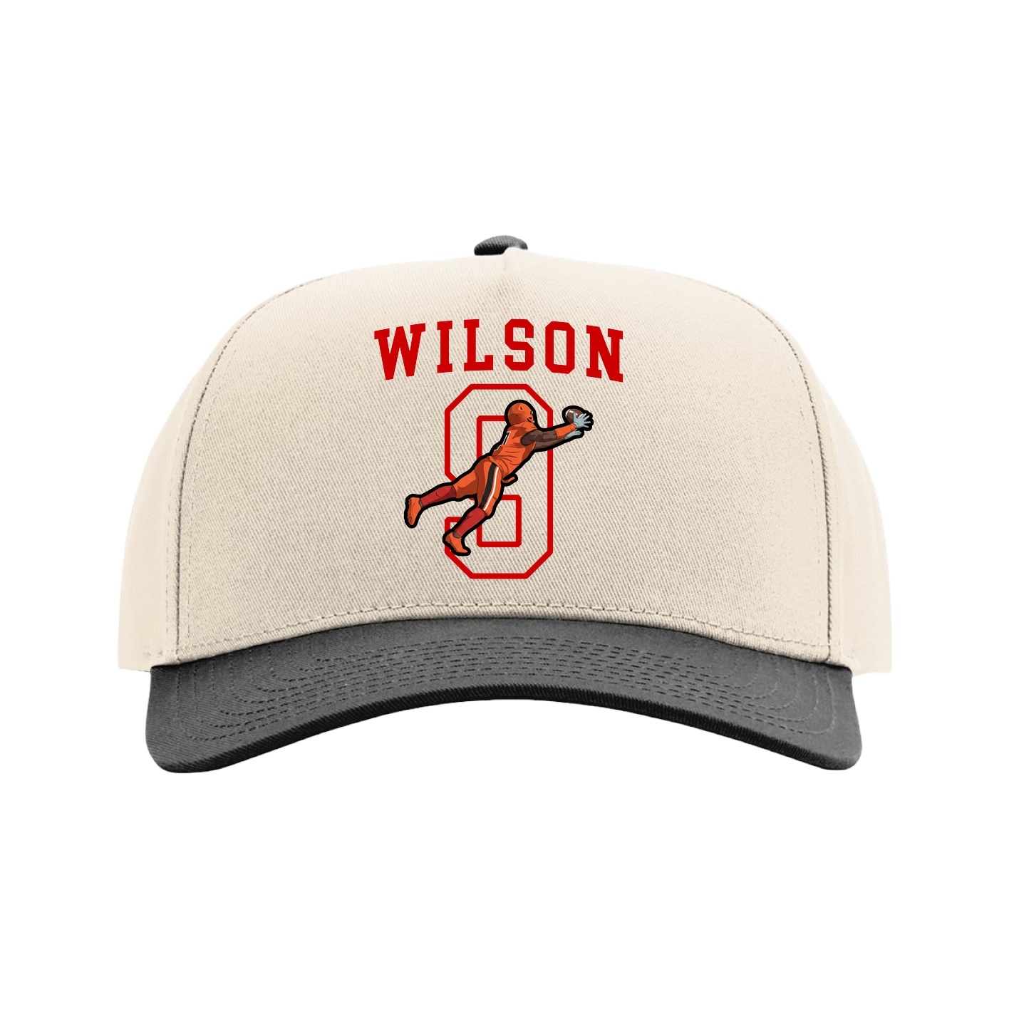 Full Fabric Five-Panel Champ Cap
