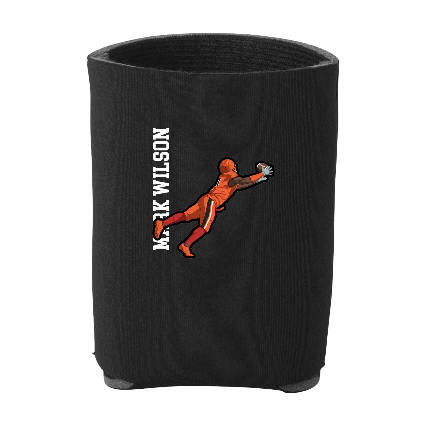 Can Holder — Name Vertical in Black