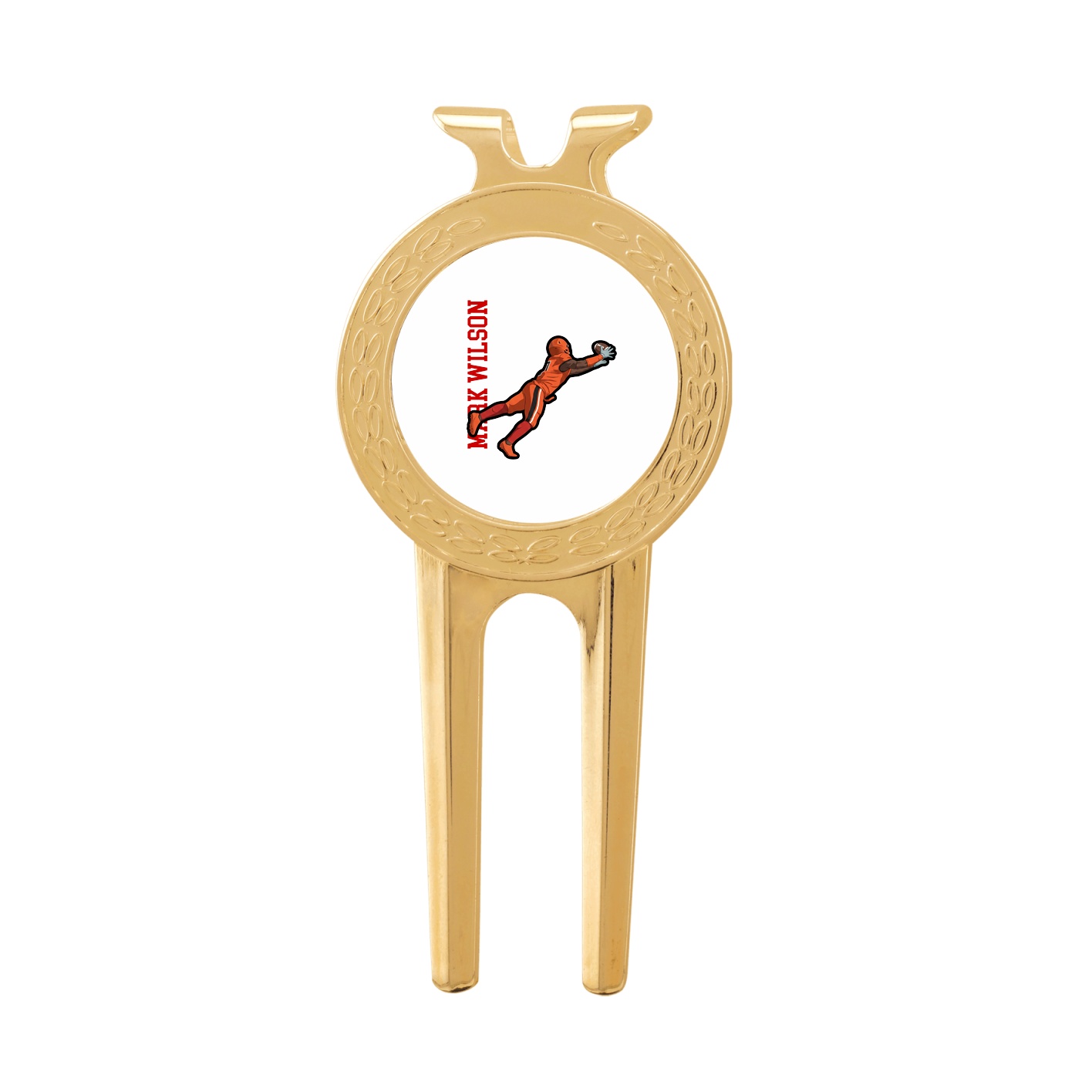 Divot Tool with Ball Marker — Name Vertical in Classic