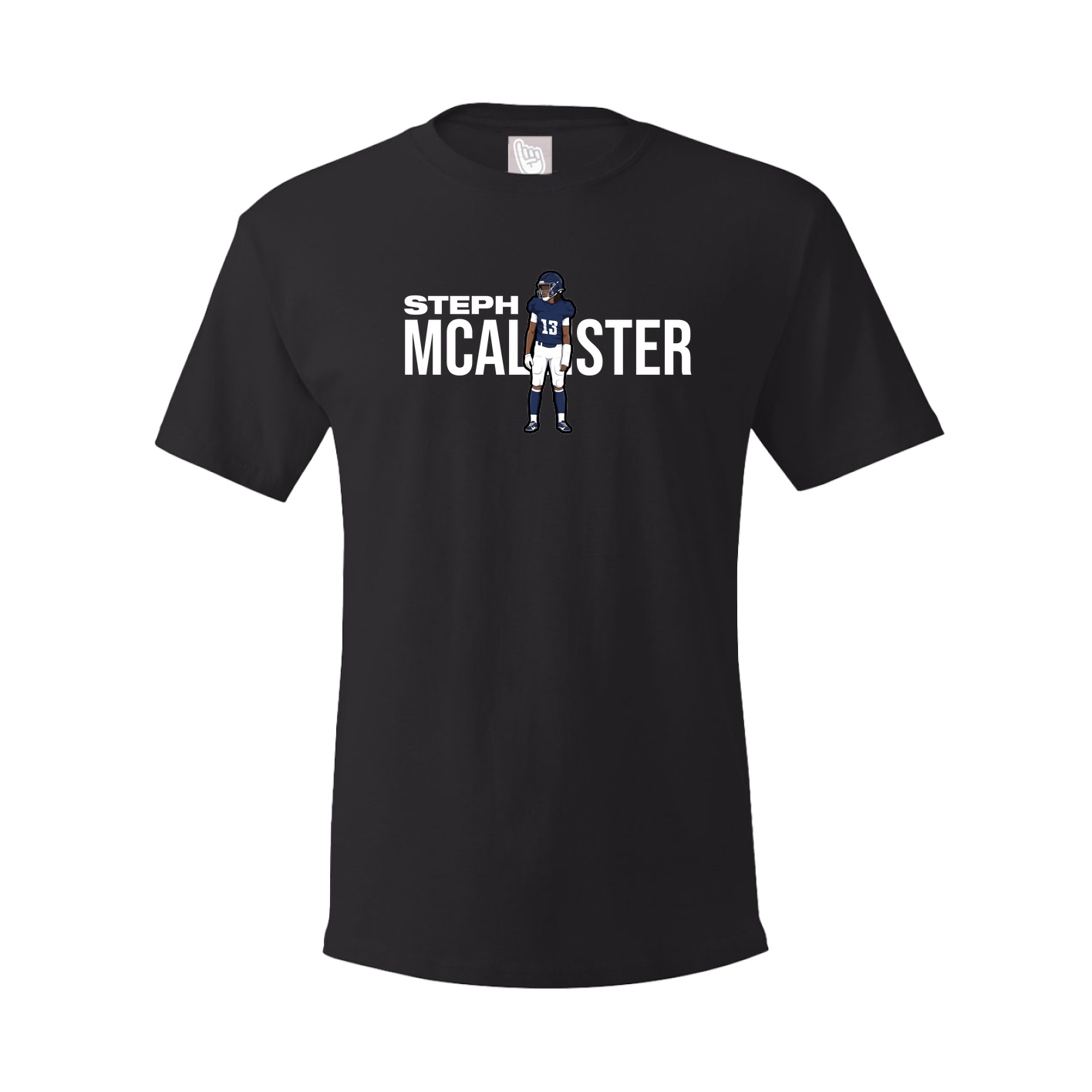 Youth Tee — Player Name in Black