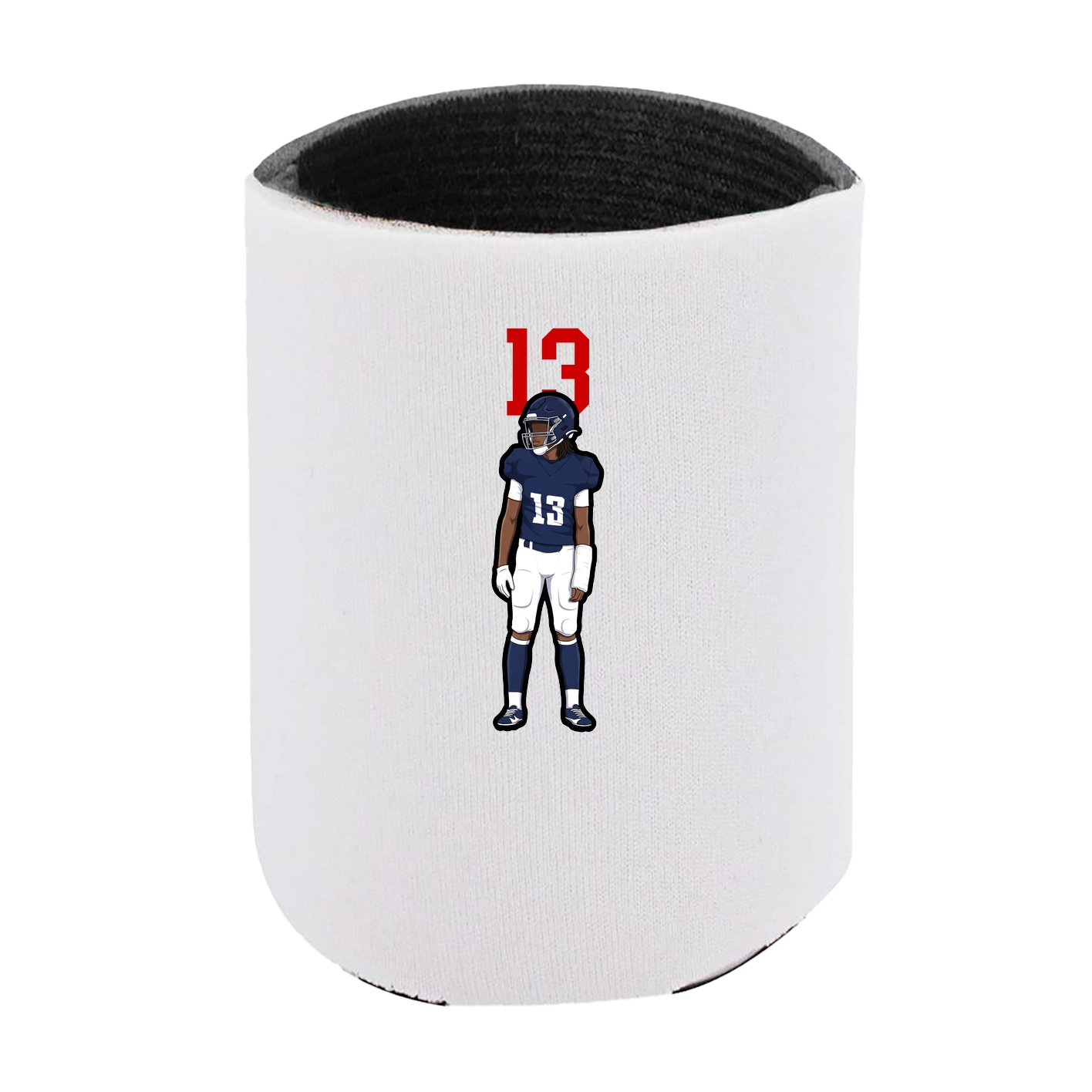Can Holder — Number Top in White