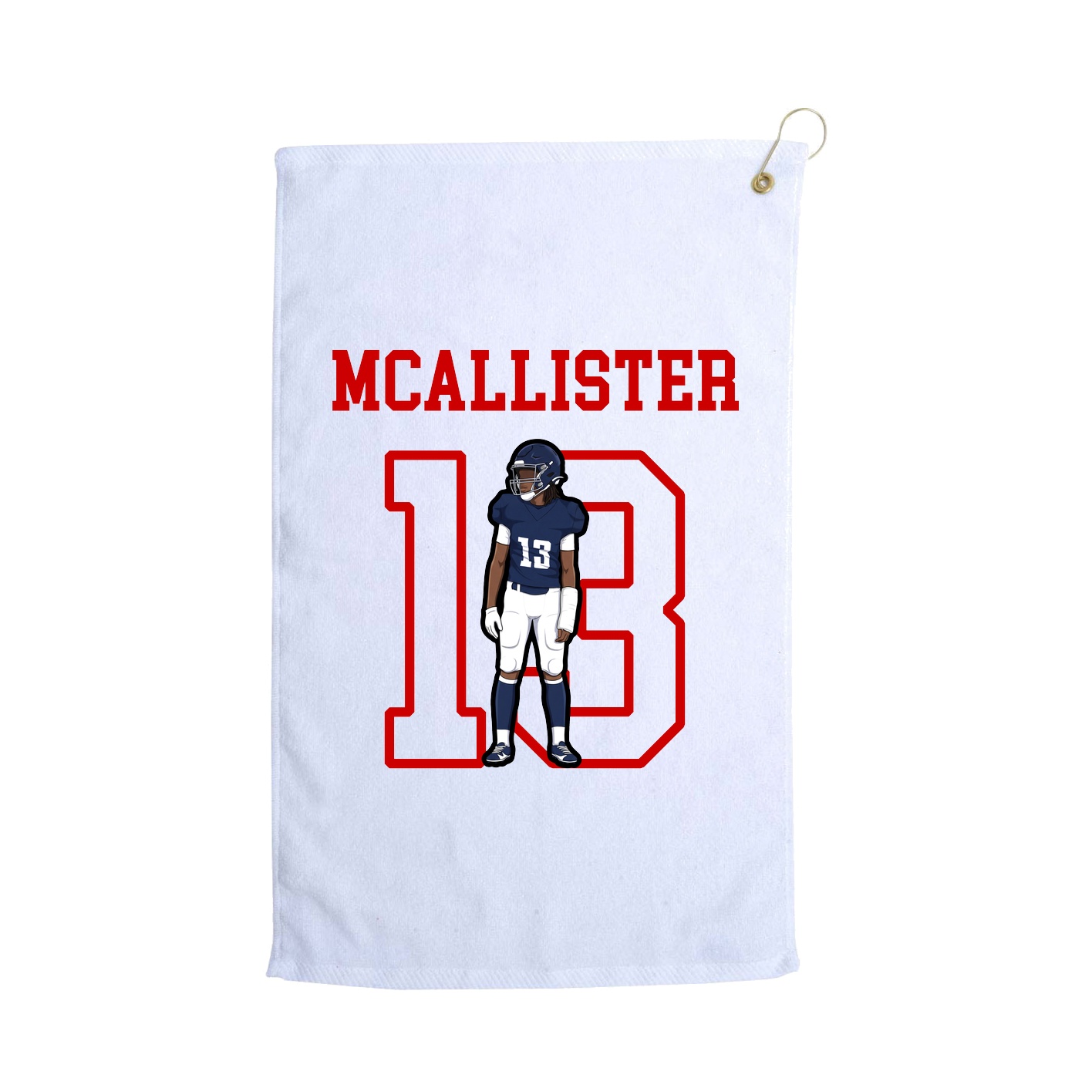 Golf Towel — Shirsey in White