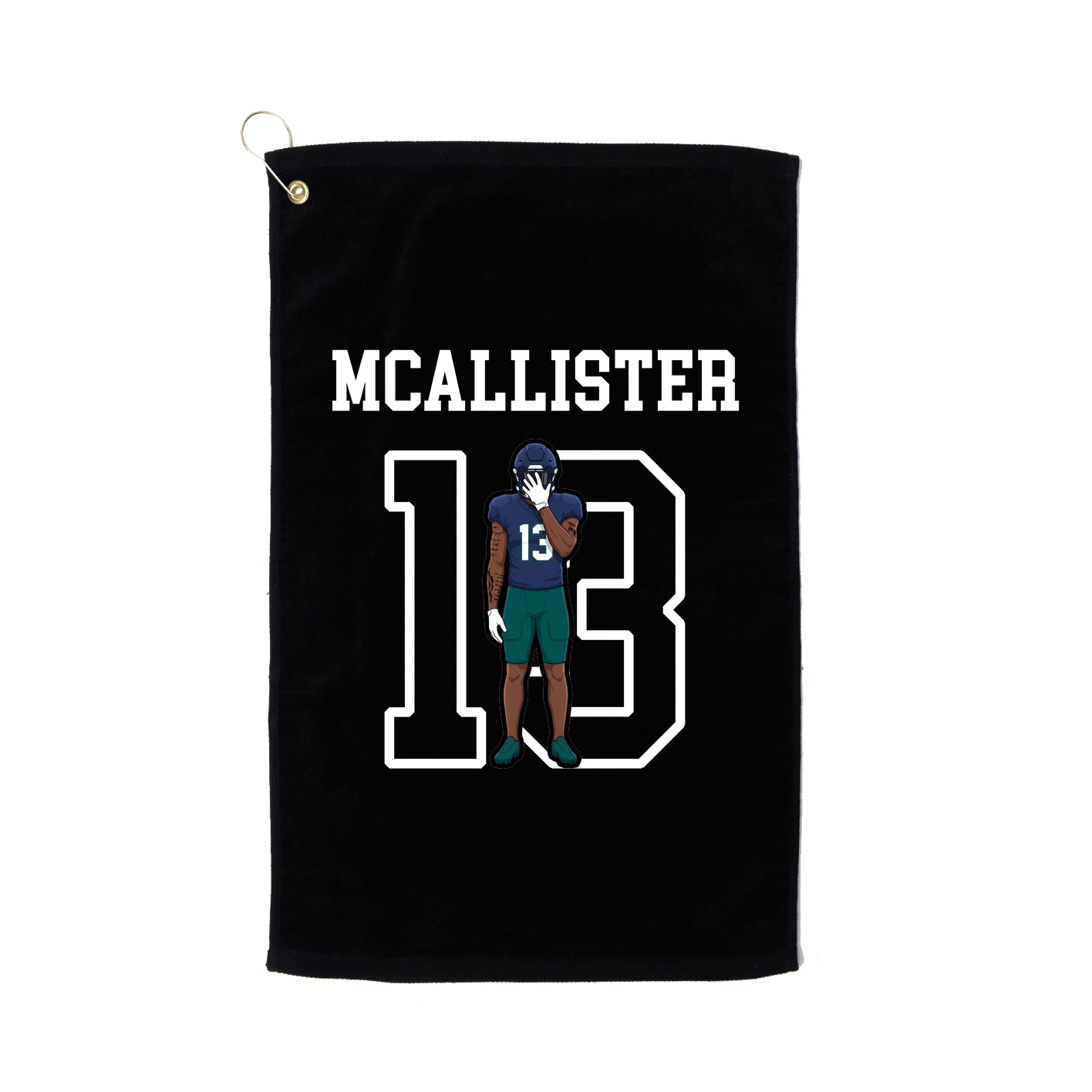 Golf Towel — Shirsey in Black