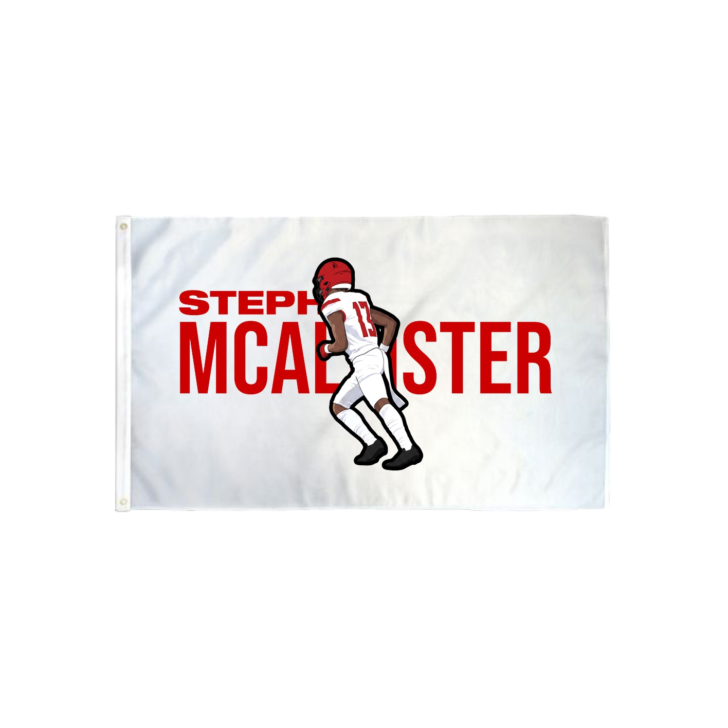 3x5 Flag — Player Name in Classic