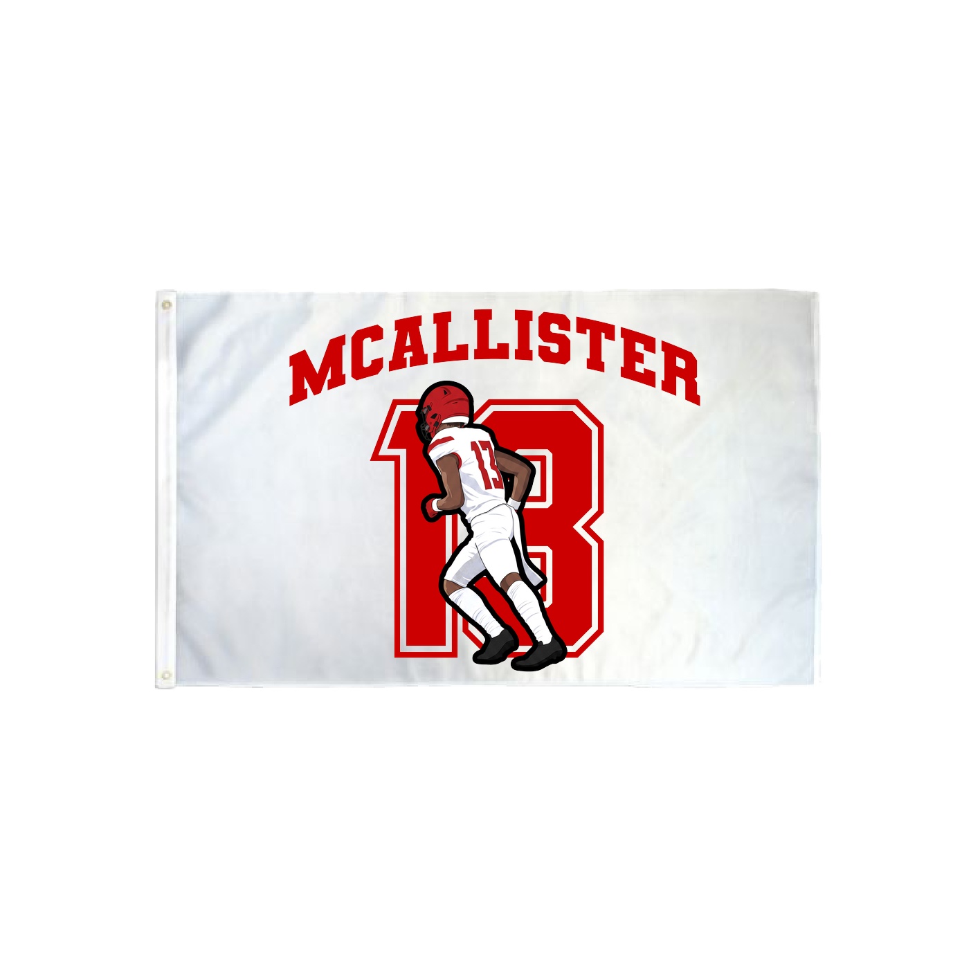 3x5 Flag — Number in Classic