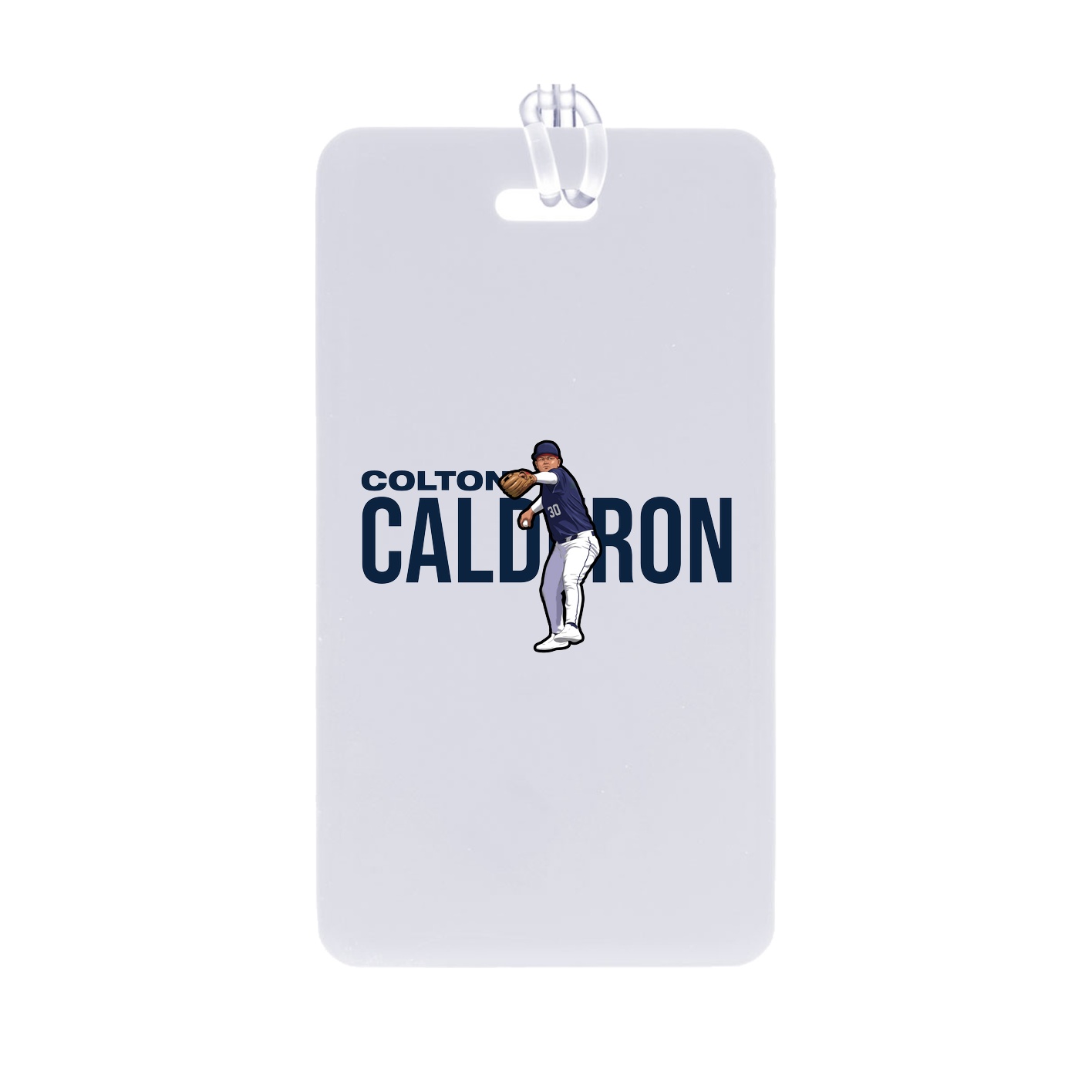 Bag Tag — Player Name in Classic
