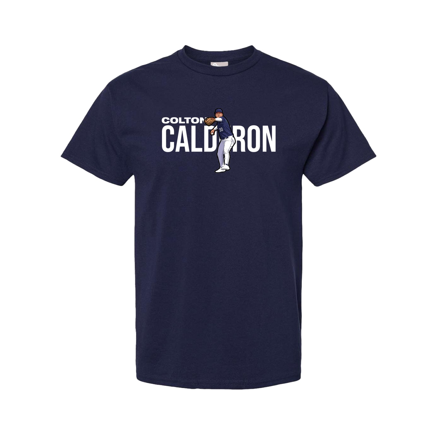 Tee — Player Name in Navy