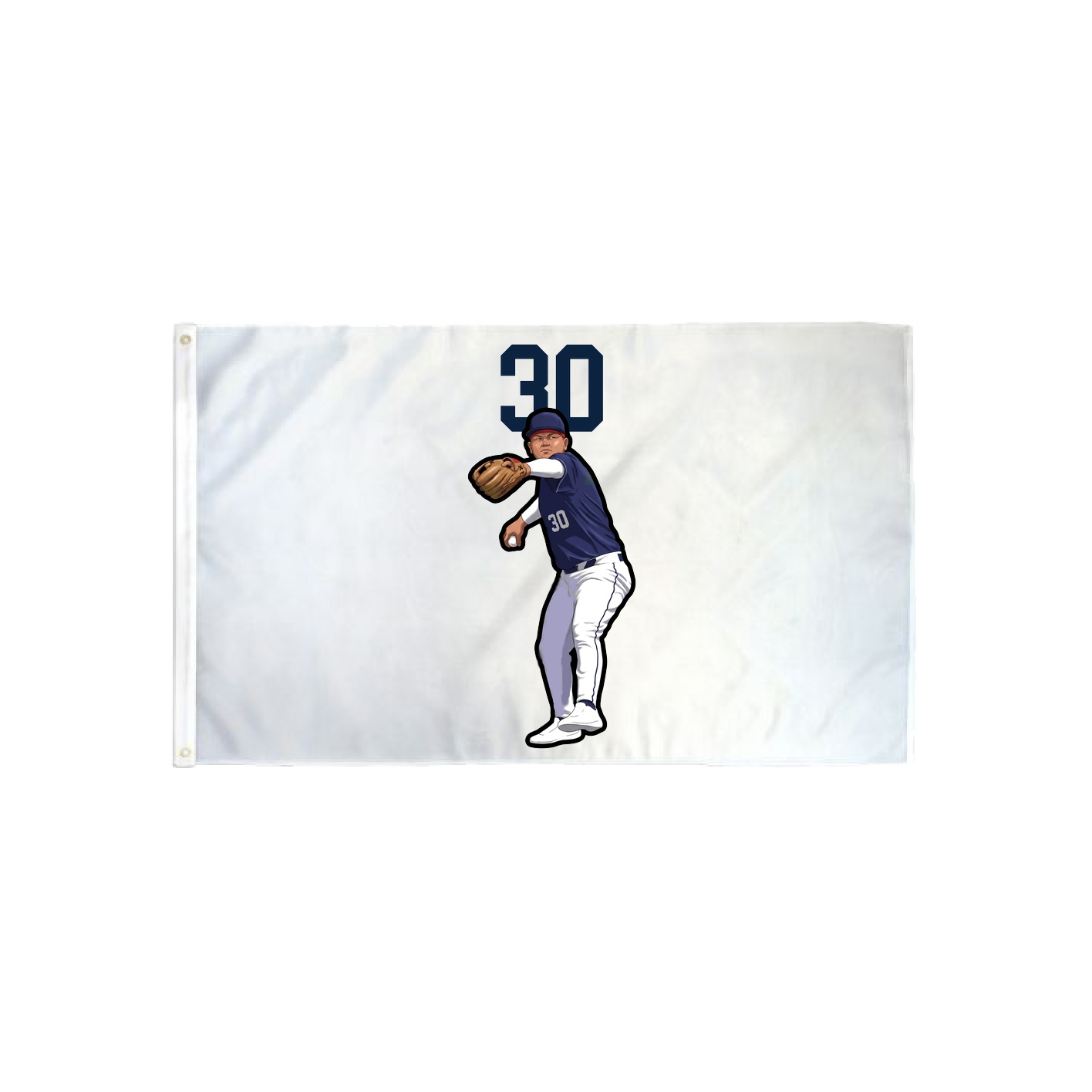 3x5 Flag — Number Top in Classic