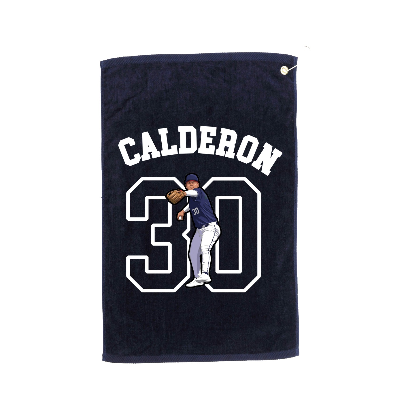 Golf Towel — Shirsey Arch in Navy