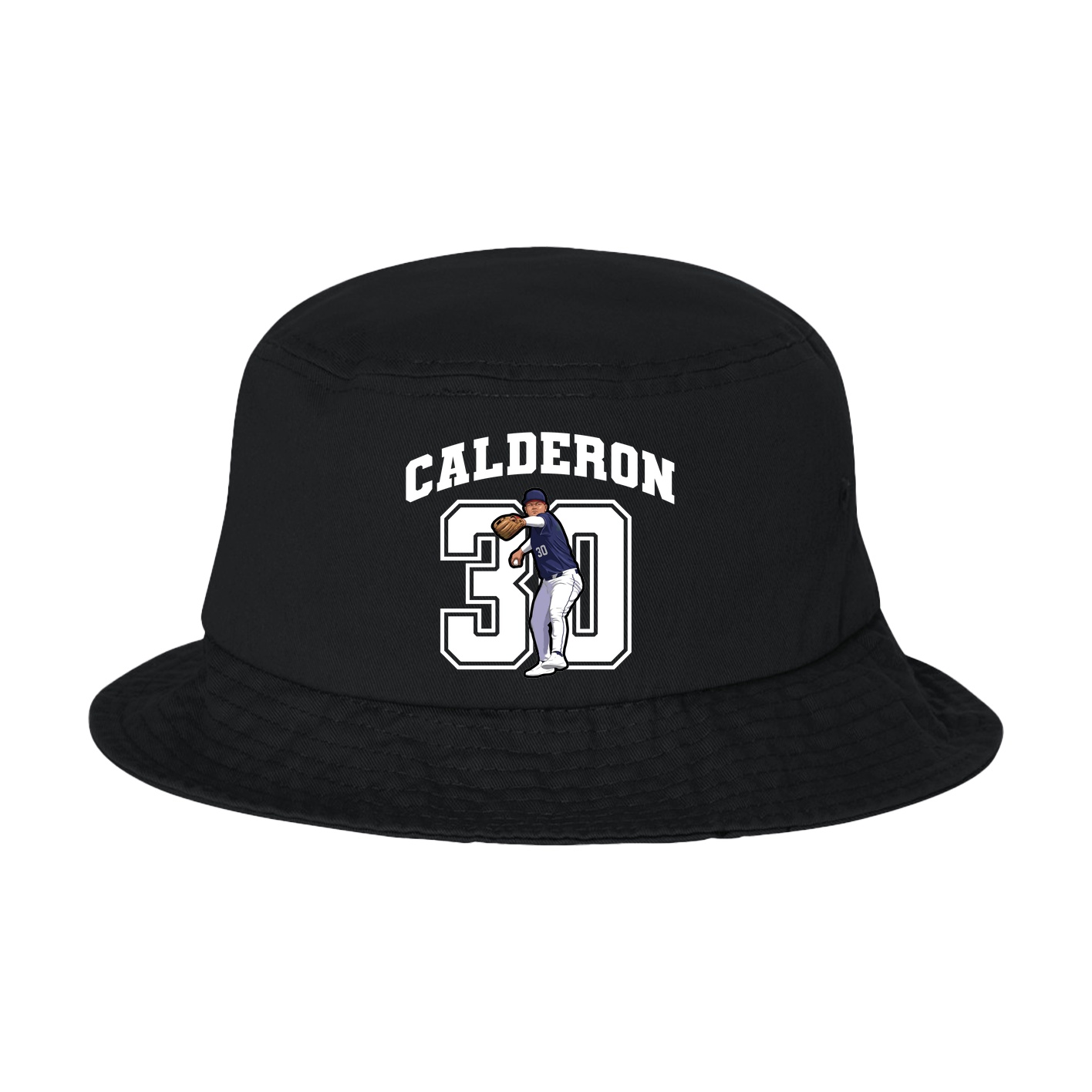 Bucket Cap — Number in Black