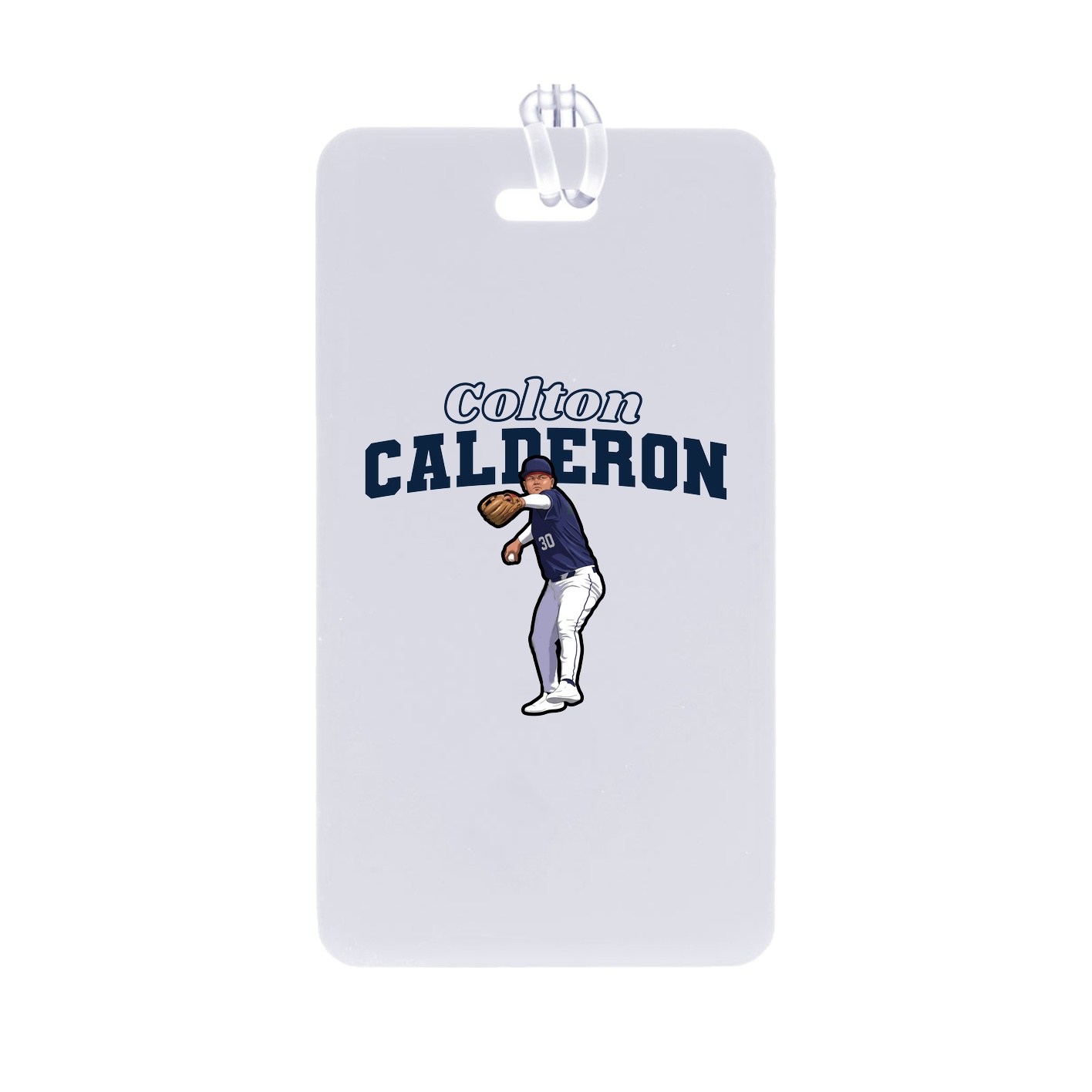 Bag Tag — Name Arch in Classic