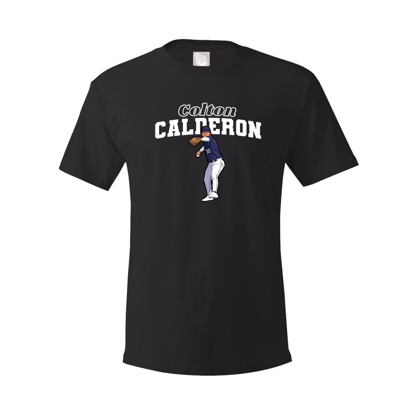Youth Tee — Name Arch in Black