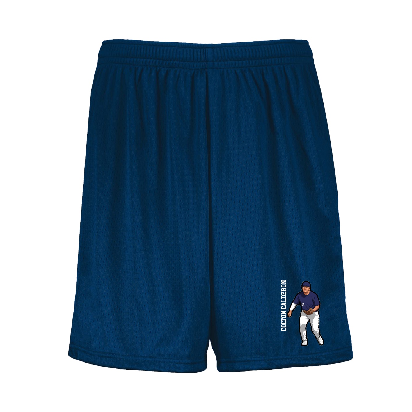 Shorts — Name Vertical in Navy