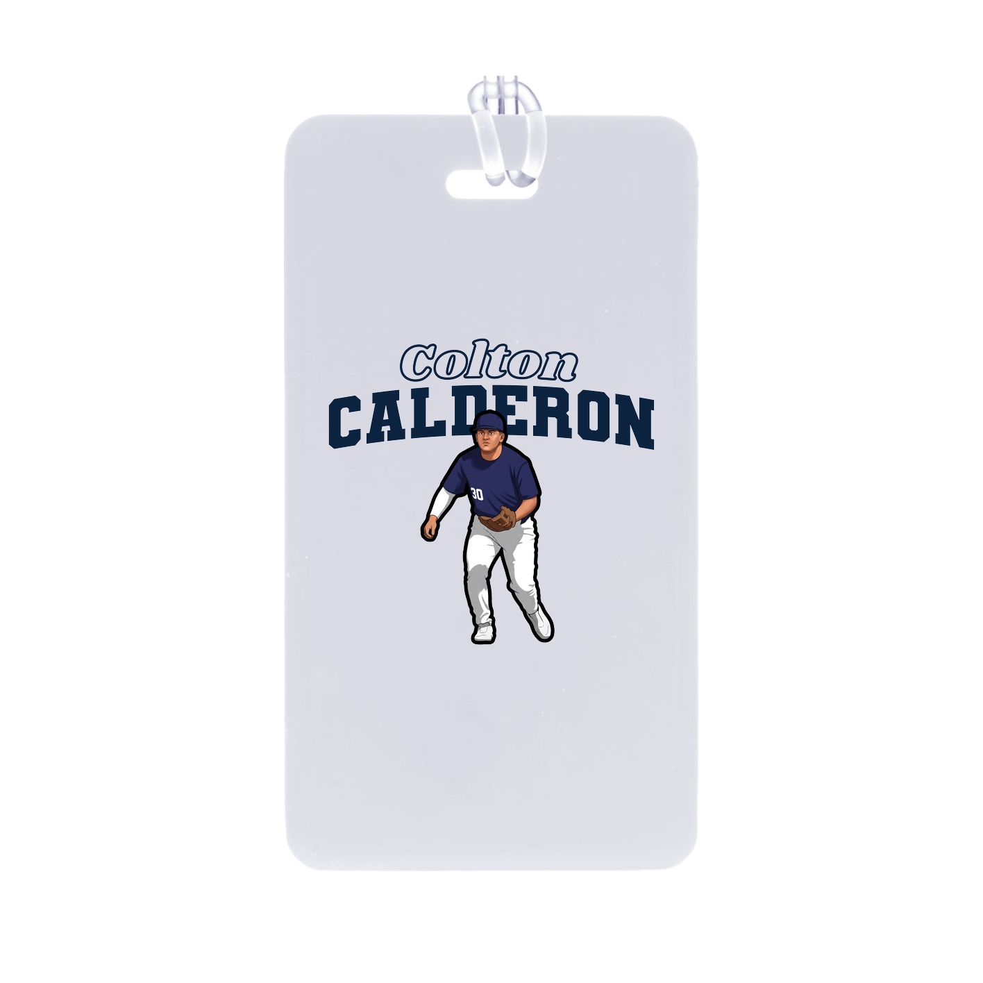 Bag Tag — Name Arch in Classic