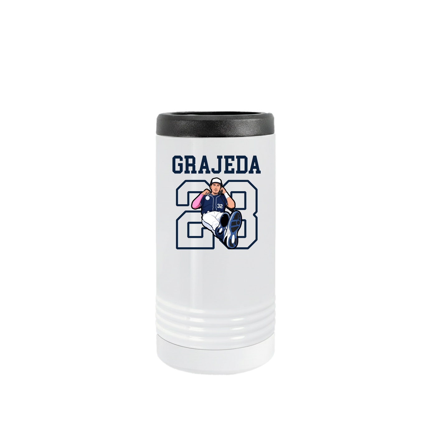 Slim Beverage Holder — Shirsey in White