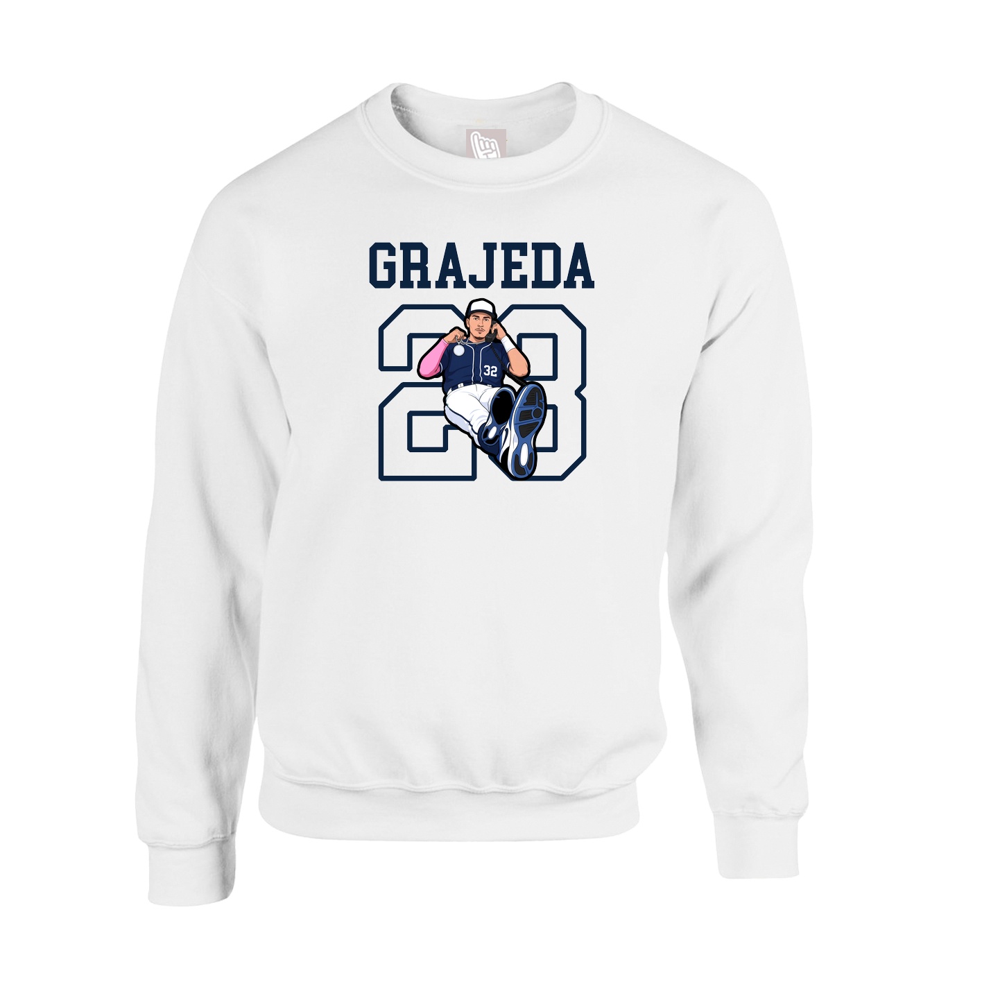 Fleece Crew — Shirsey in White