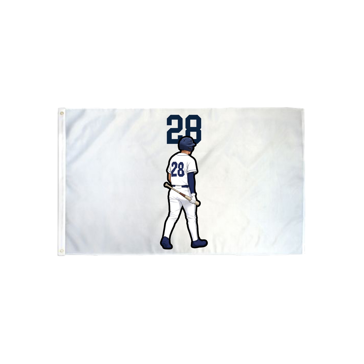 3x5 Flag — Number Top in Classic