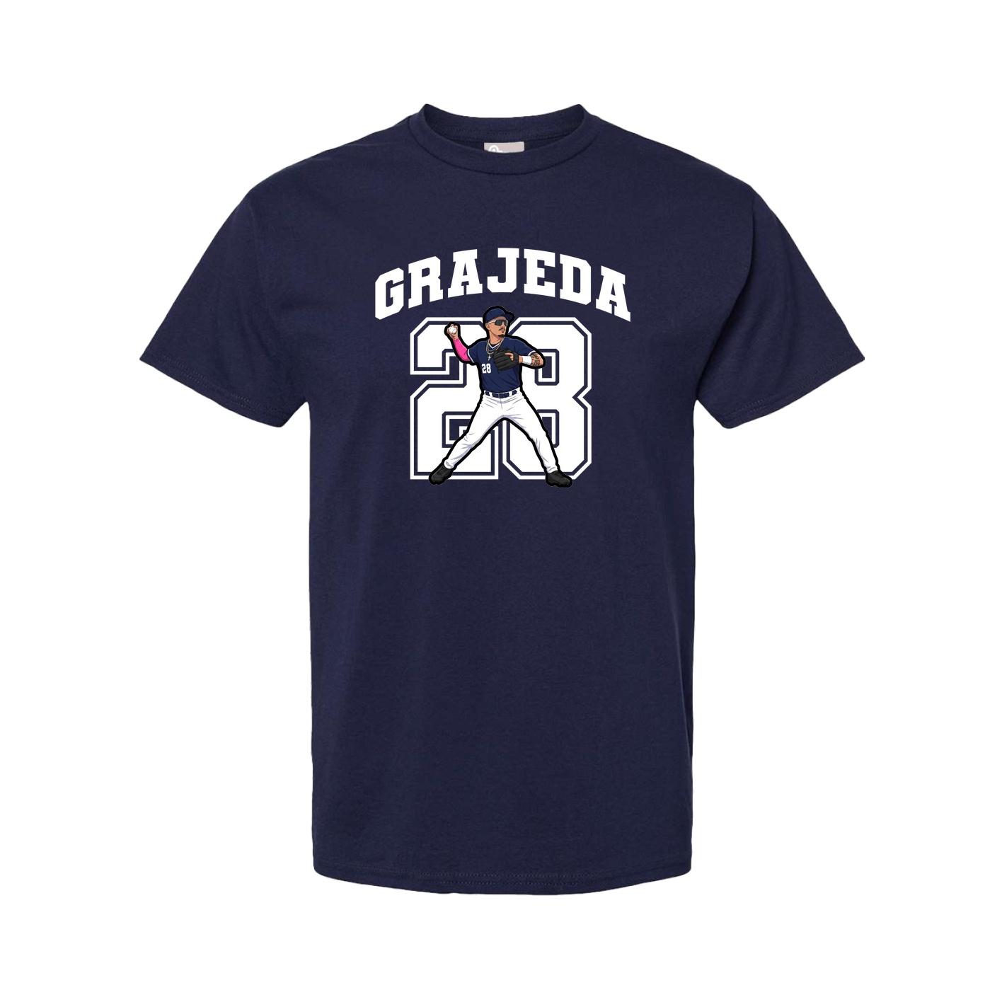 Tee — Number in Navy