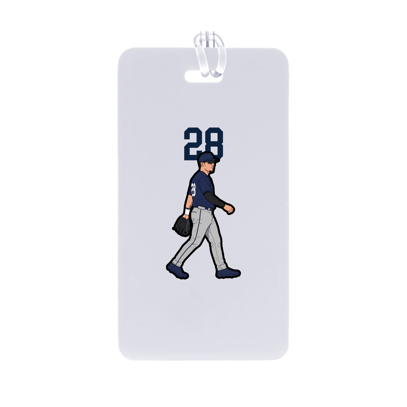 Bag Tag — Number Top in Classic