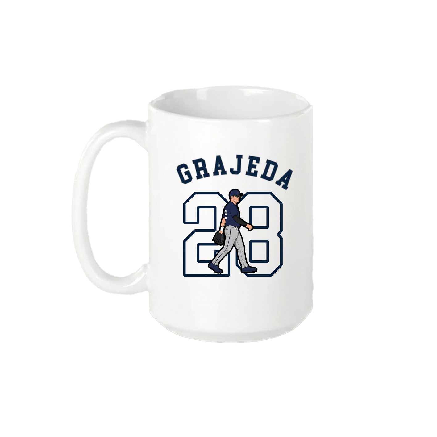 15oz Coffee Mug — Shirsey Arch in White