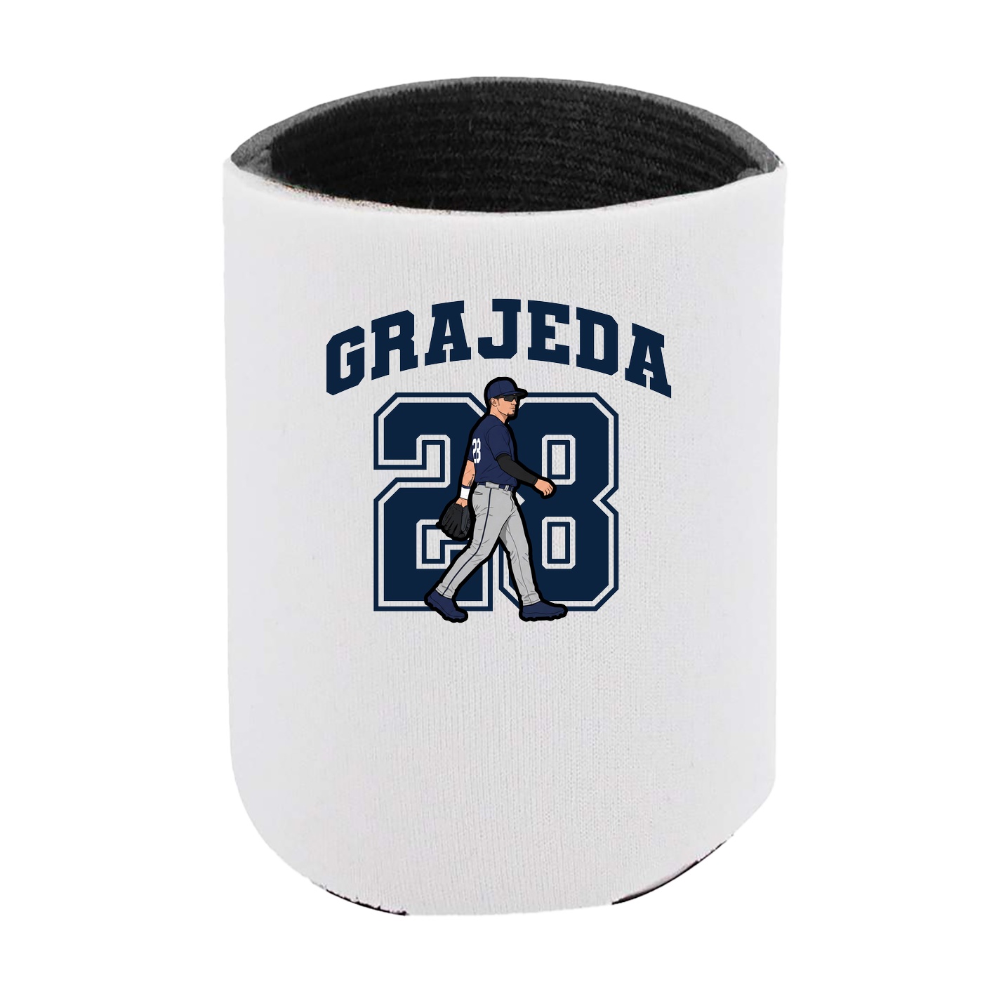 Can Holder — Number in White