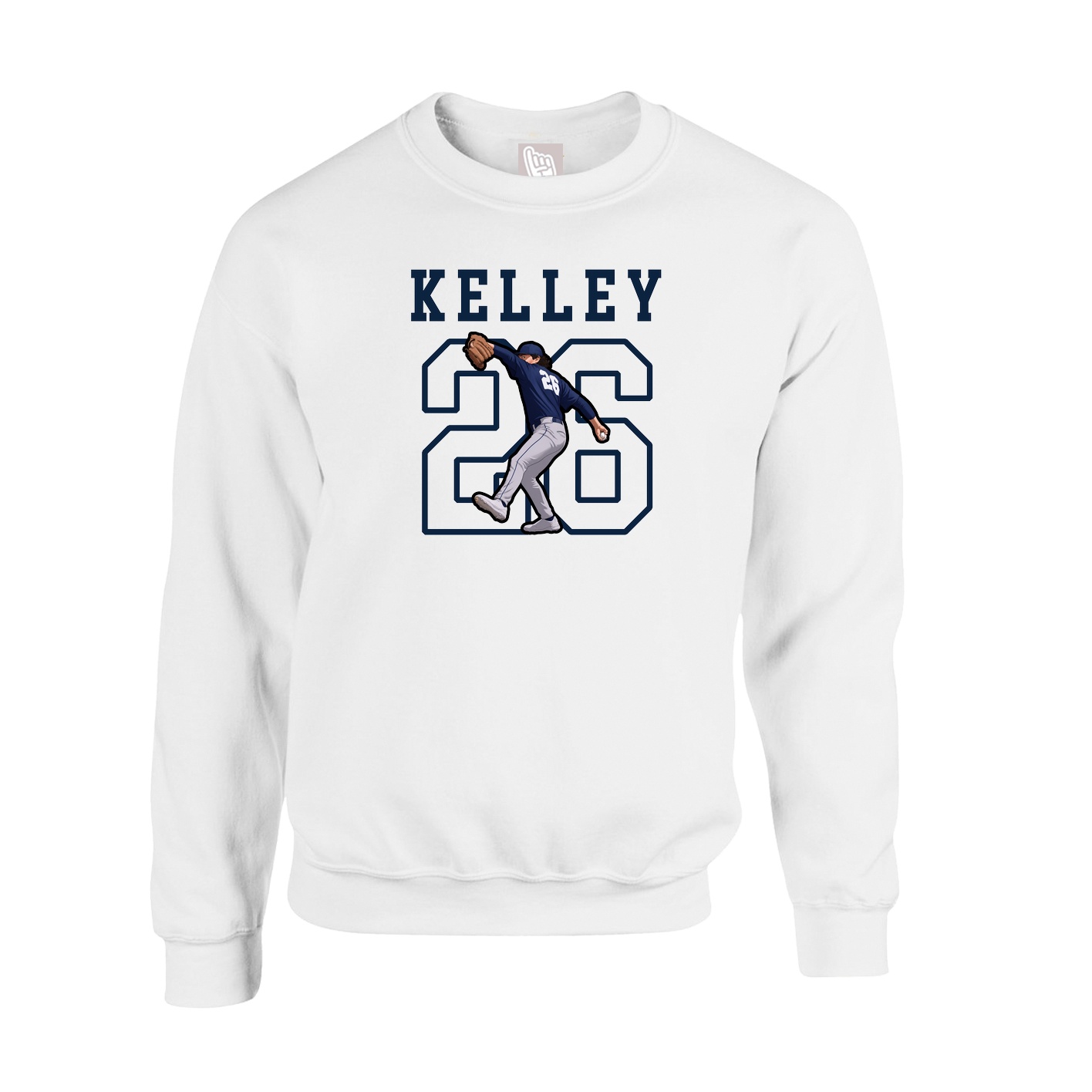 Fleece Crew — Shirsey in White