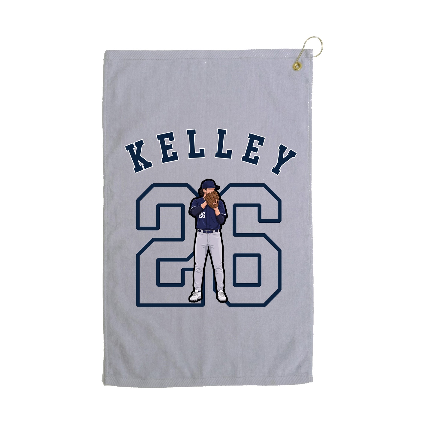 Golf Towel — Shirsey Arch in Grey