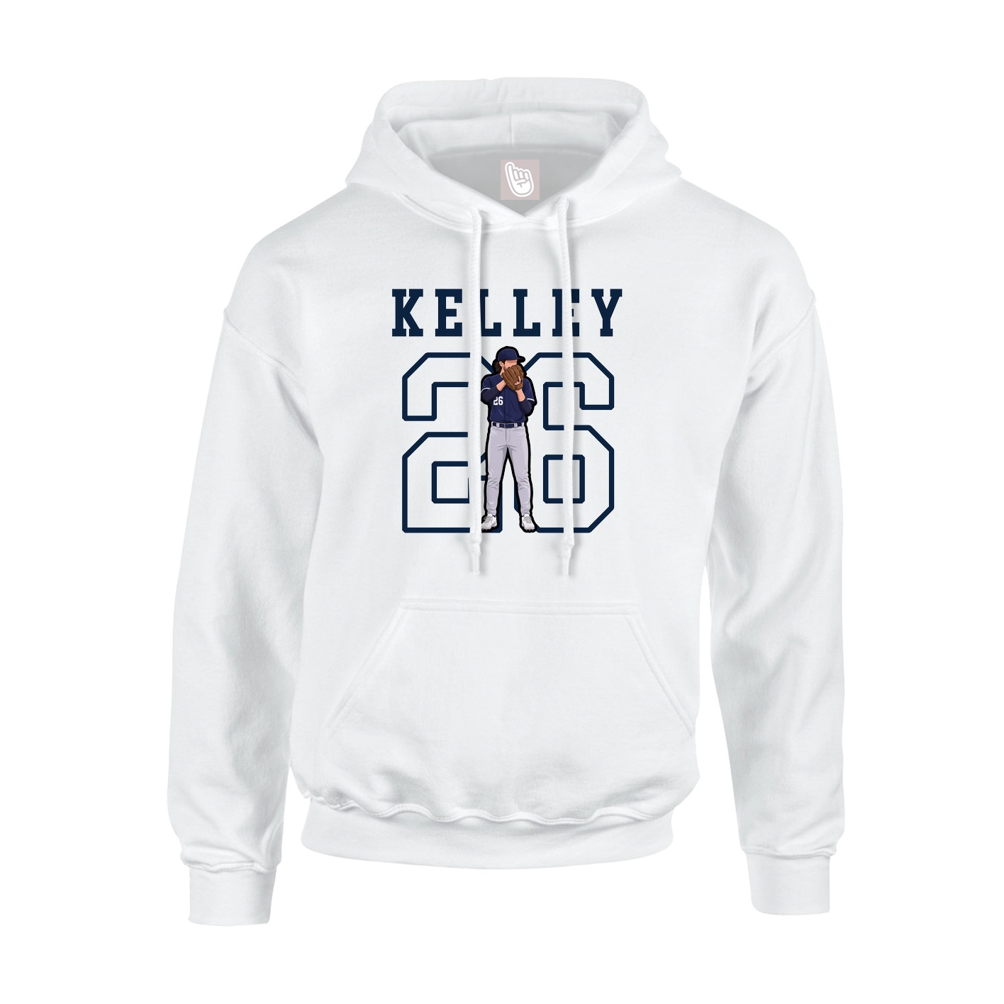 Hoodie — Shirsey in White
