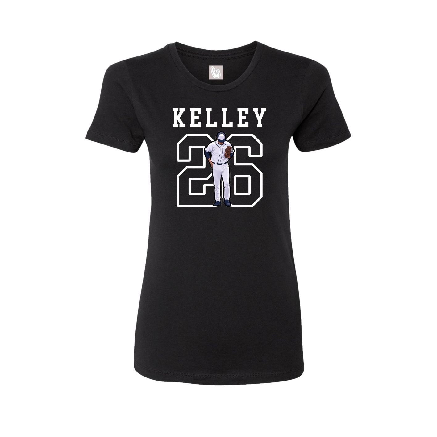Fitted Women's Tee — Shirsey in Black